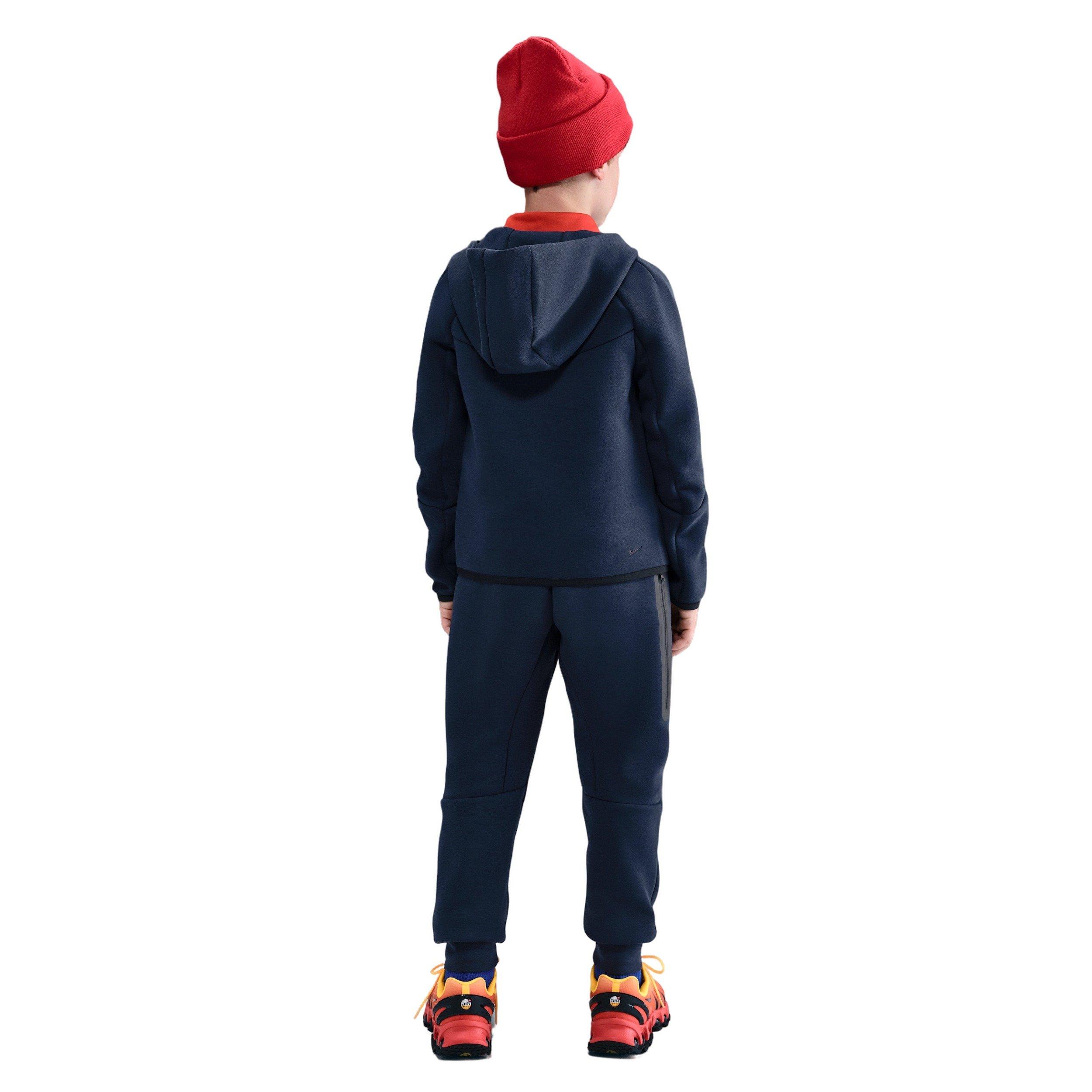 Nike Big Boys' Sportswear Tech Fleece Joggers - Obsidian Blue - OBSIDIAN BLUE Thumbnail View 2