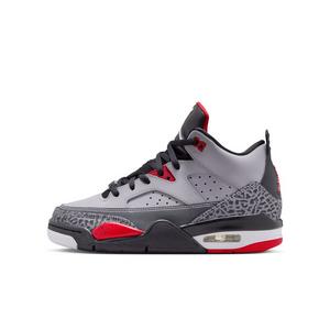 Jordan Son of Mars Low "Cement Grey/Black/Fire Red/White" Grade School Boys' Shoe