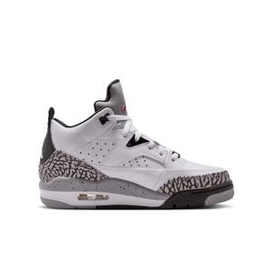 Jordan Son of Mars Low "White/Black/Cement Grey/Gym Red" Grade School Boys' Shoe