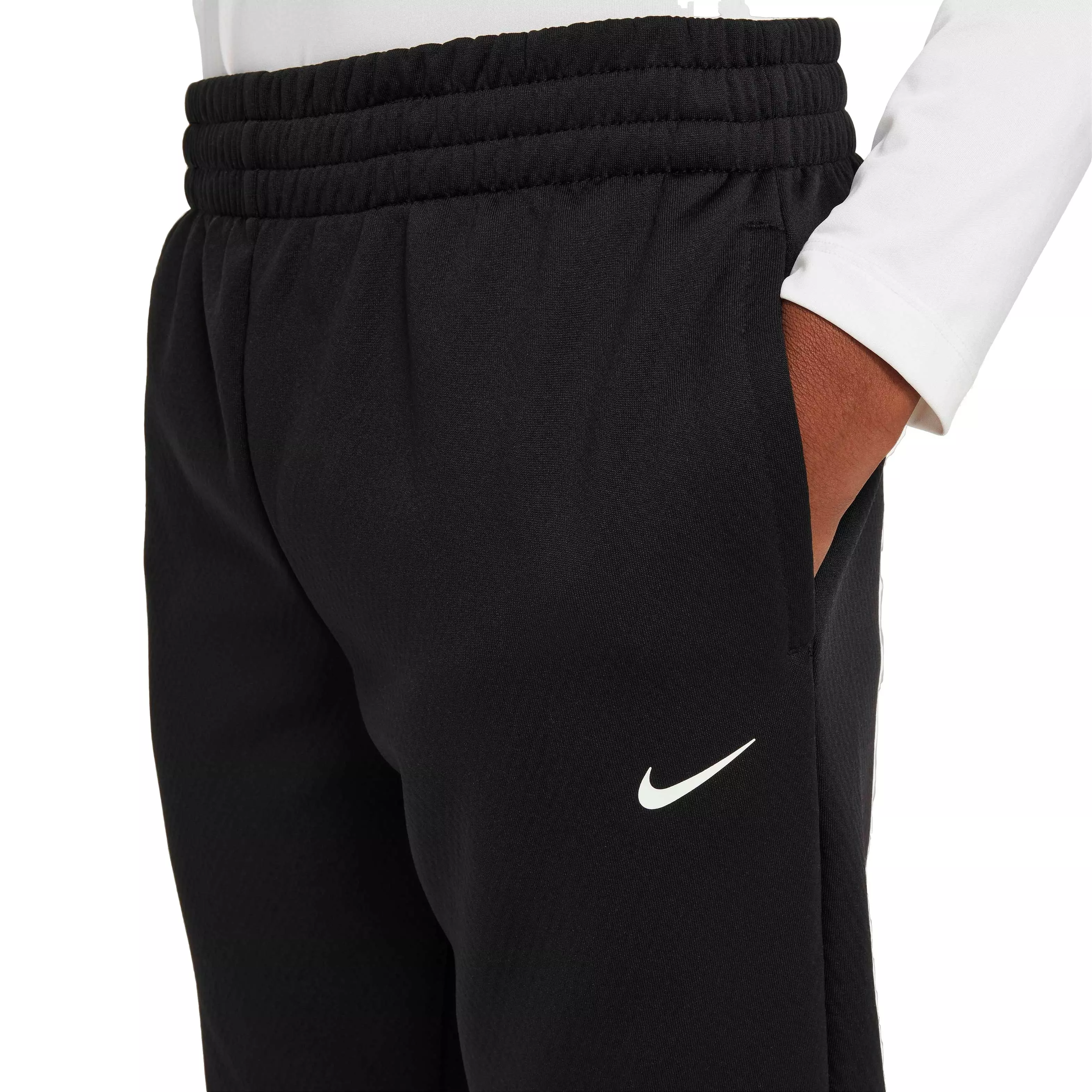 Nike Big Kids' Therma-FIT Winterized Training Trousers - BLACK