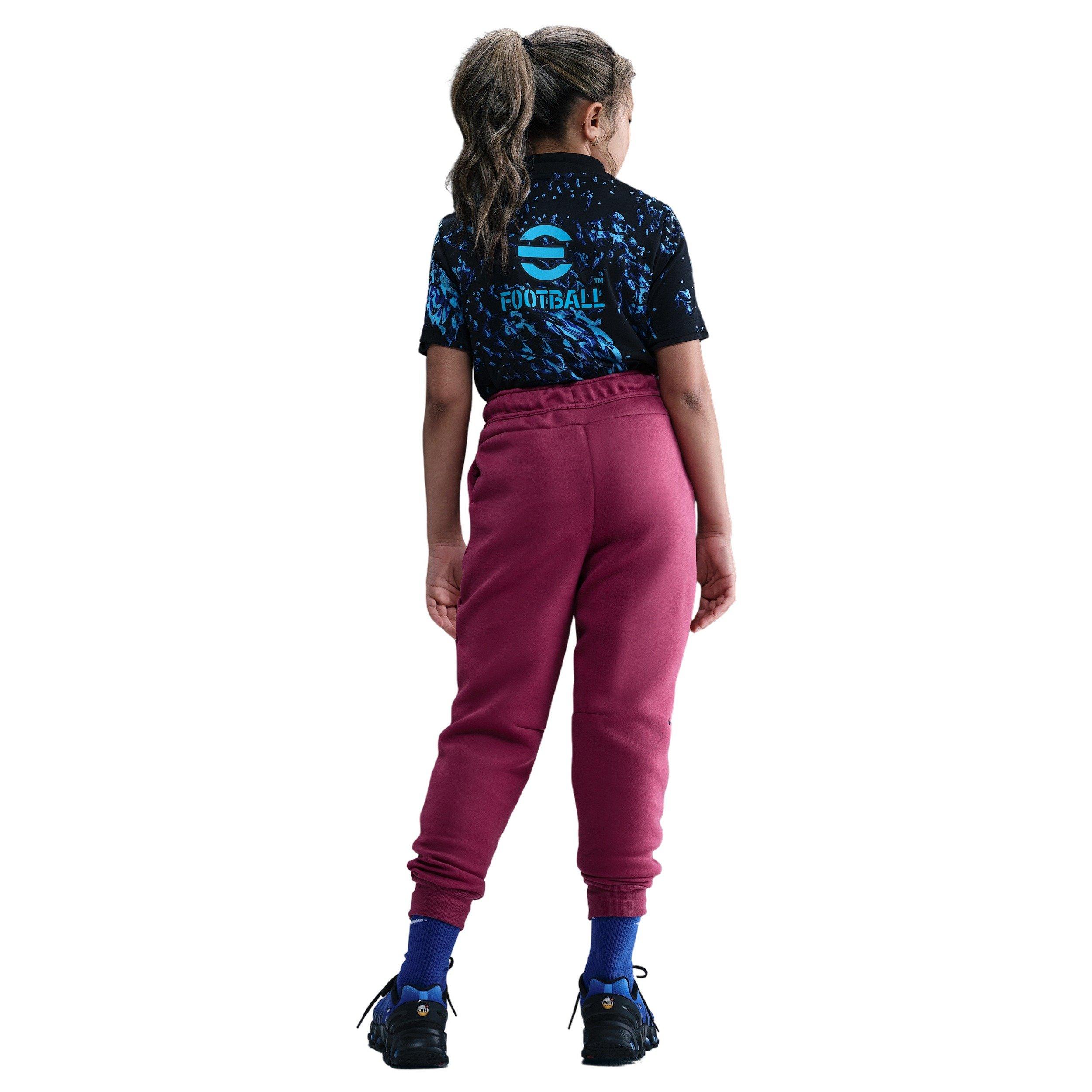 Nike Sportswear Tech Fleece Big Girls' Purple Joggers