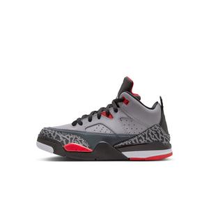 Jordan Son of Mars Low "Cement Grey/Black/Fire Red/White" Preschool Boys' Shoe