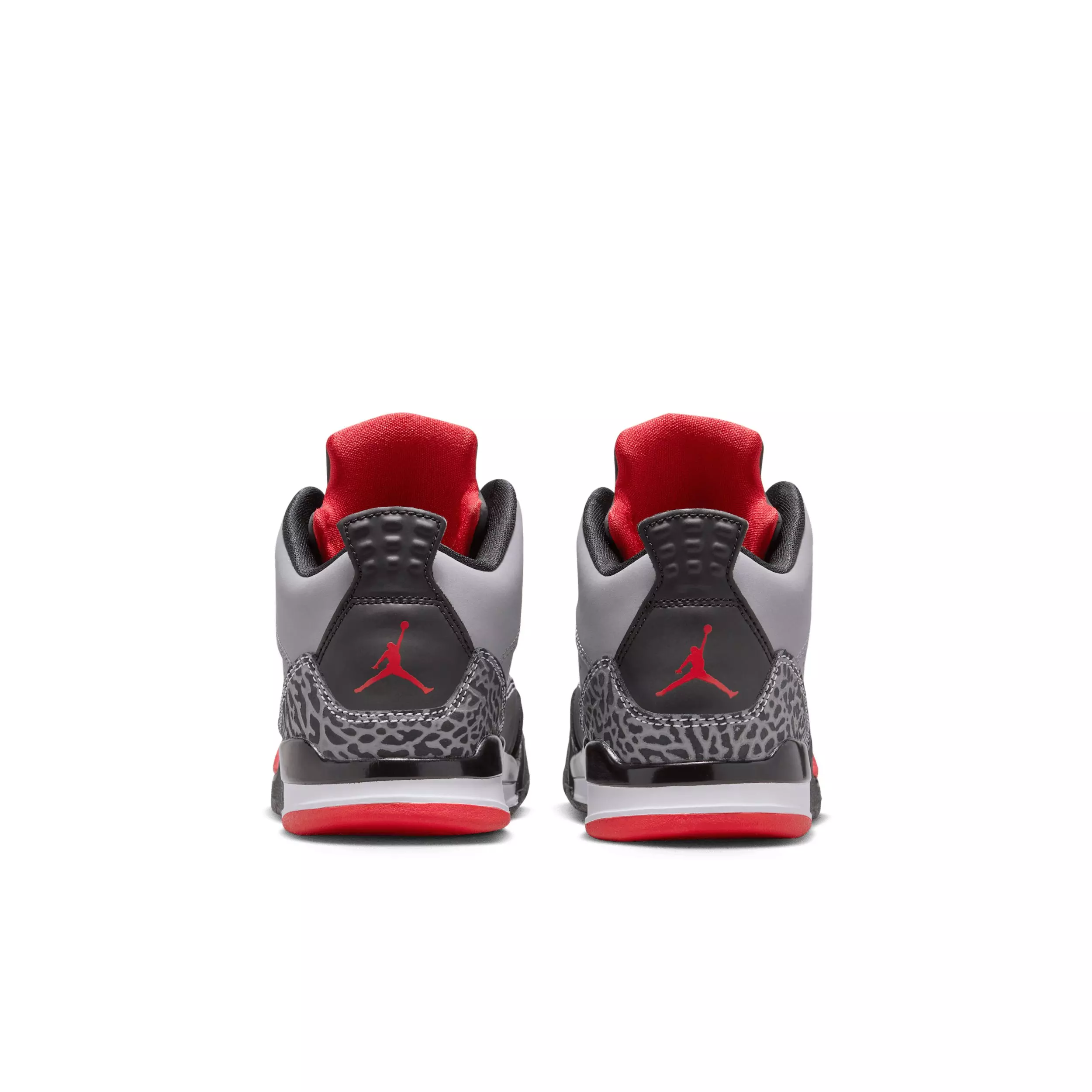 Jordan Son of Mars Low "Cement Grey/Black/Fire Red/White" Preschool Boys' Shoe - GREY/BLACK/RED/WHITE