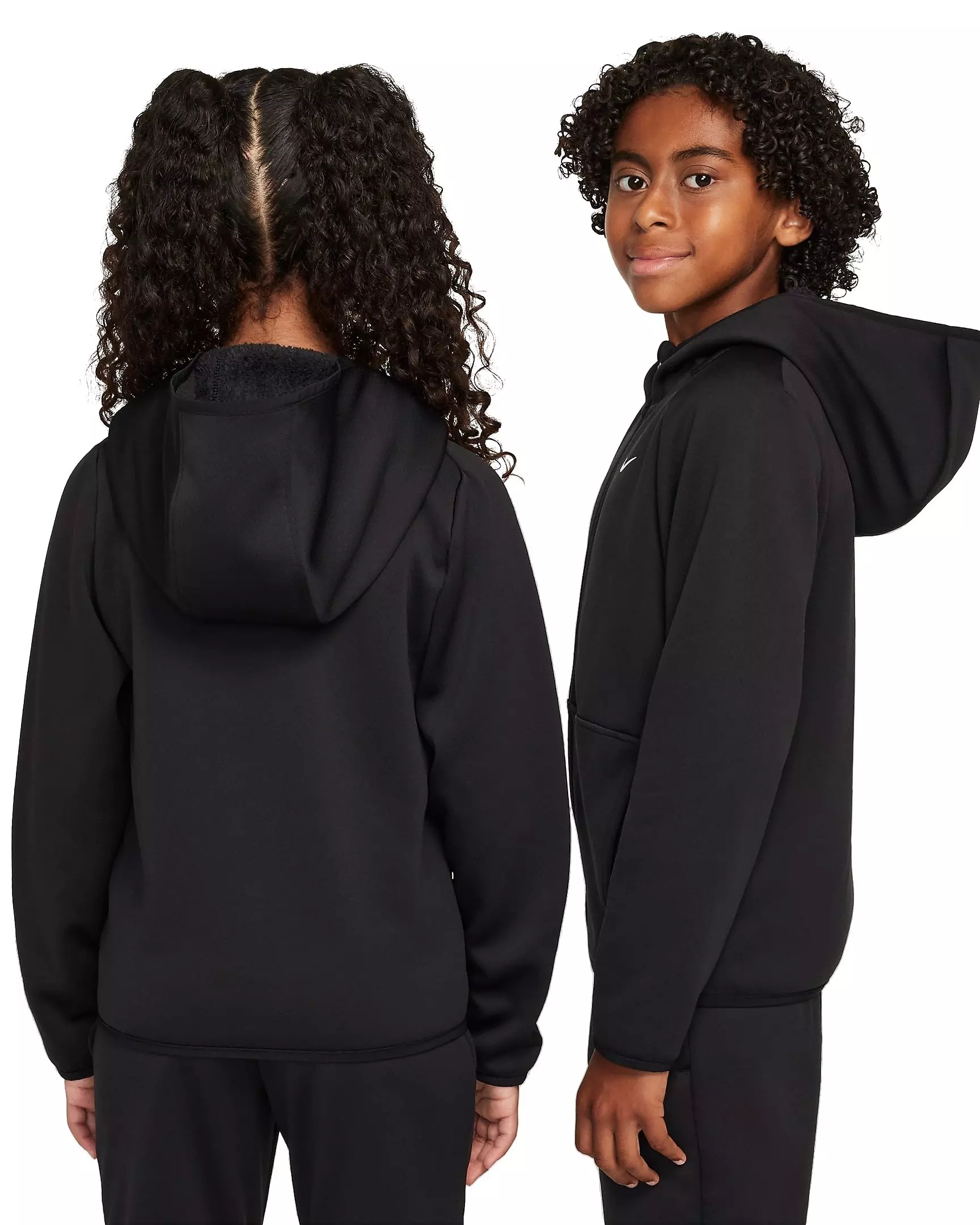 Nike Big Kids' Therma-FIT Winterized Training Jacket - BLACK