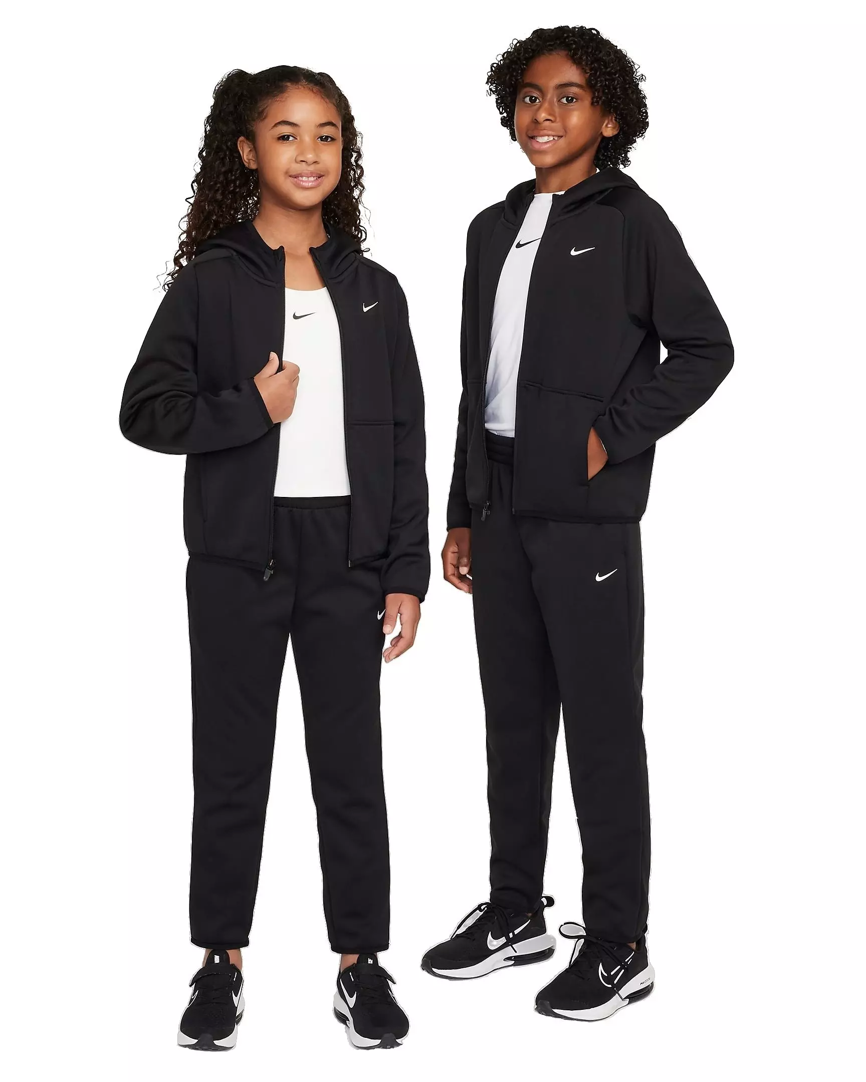 Nike Big Kids' Therma-FIT Winterized Training Jacket - BLACK