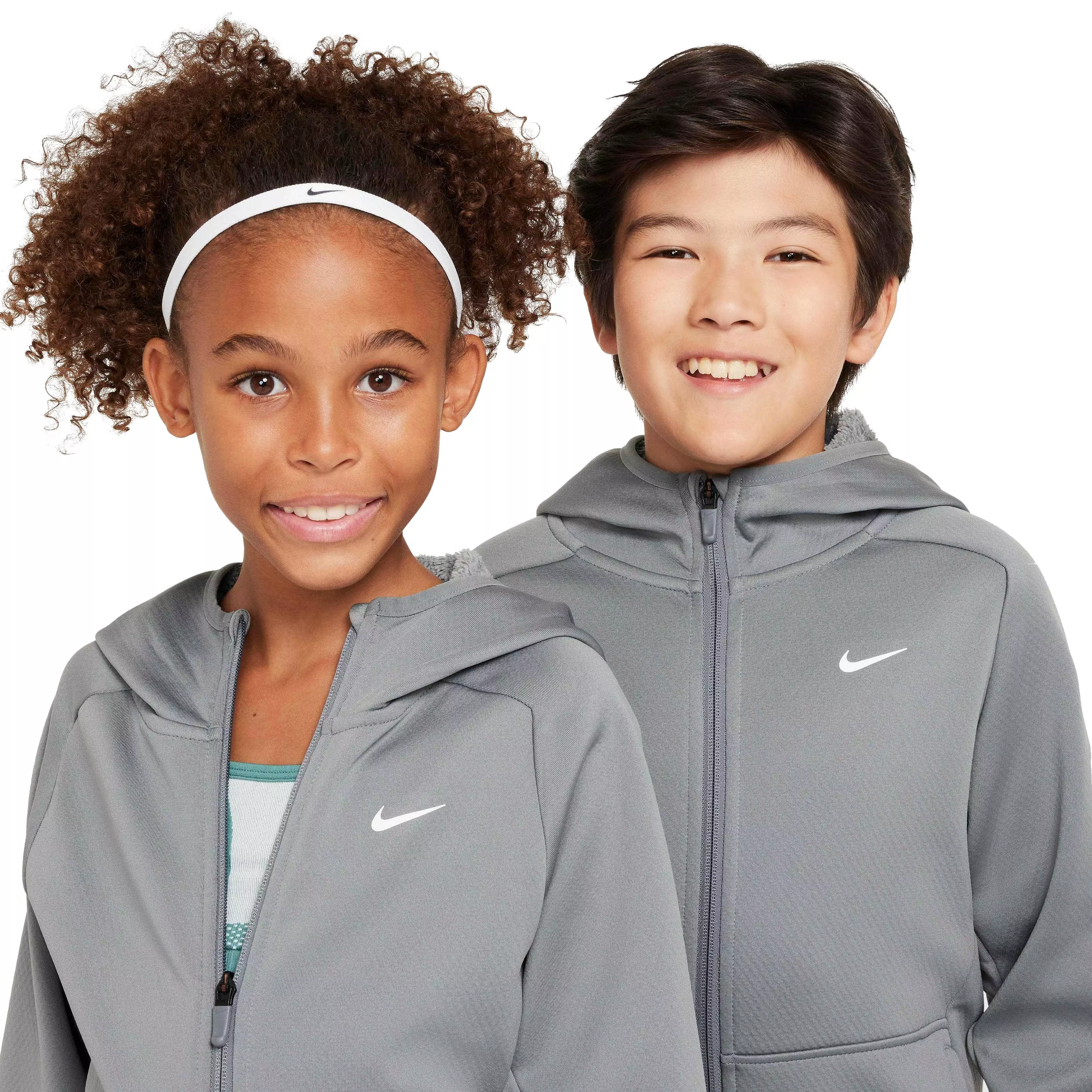 Nike Big Kids' Therma-FIT Winterized Training Jacket - GREY