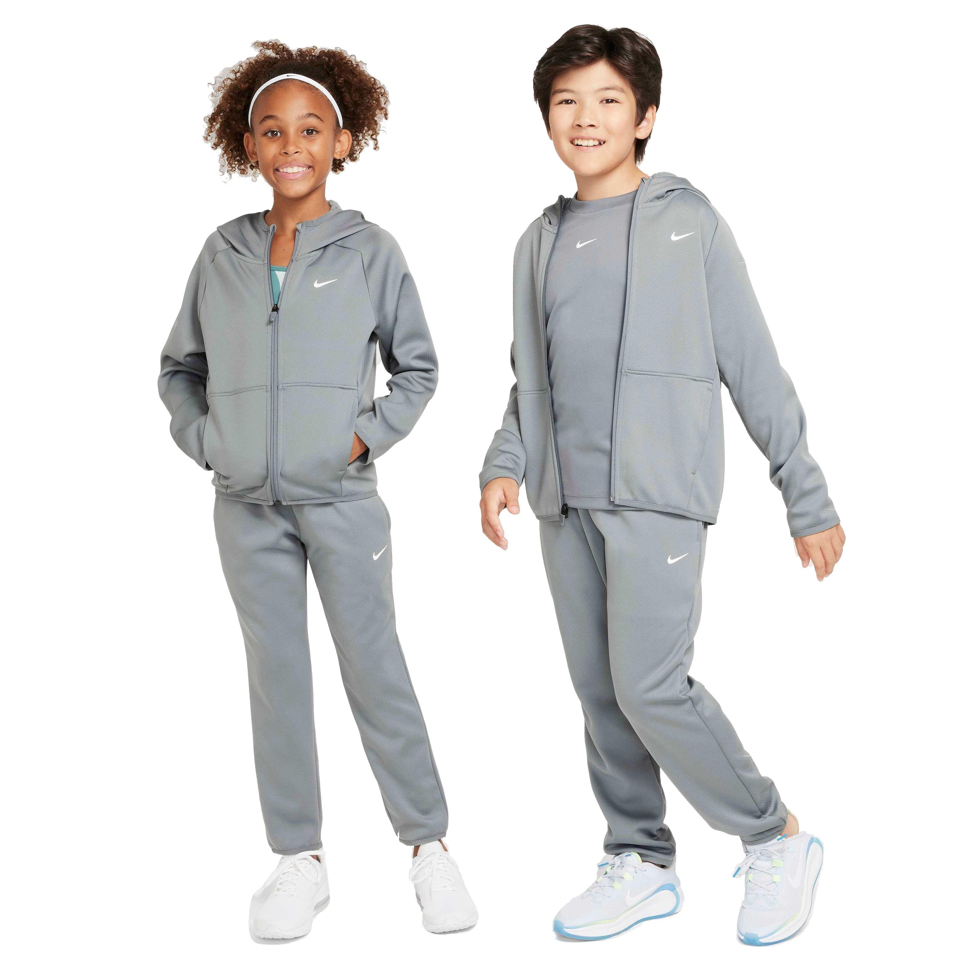 Nike Big Kids' Therma-FIT Winterized Training Jacket - GREY Thumbnail View 6