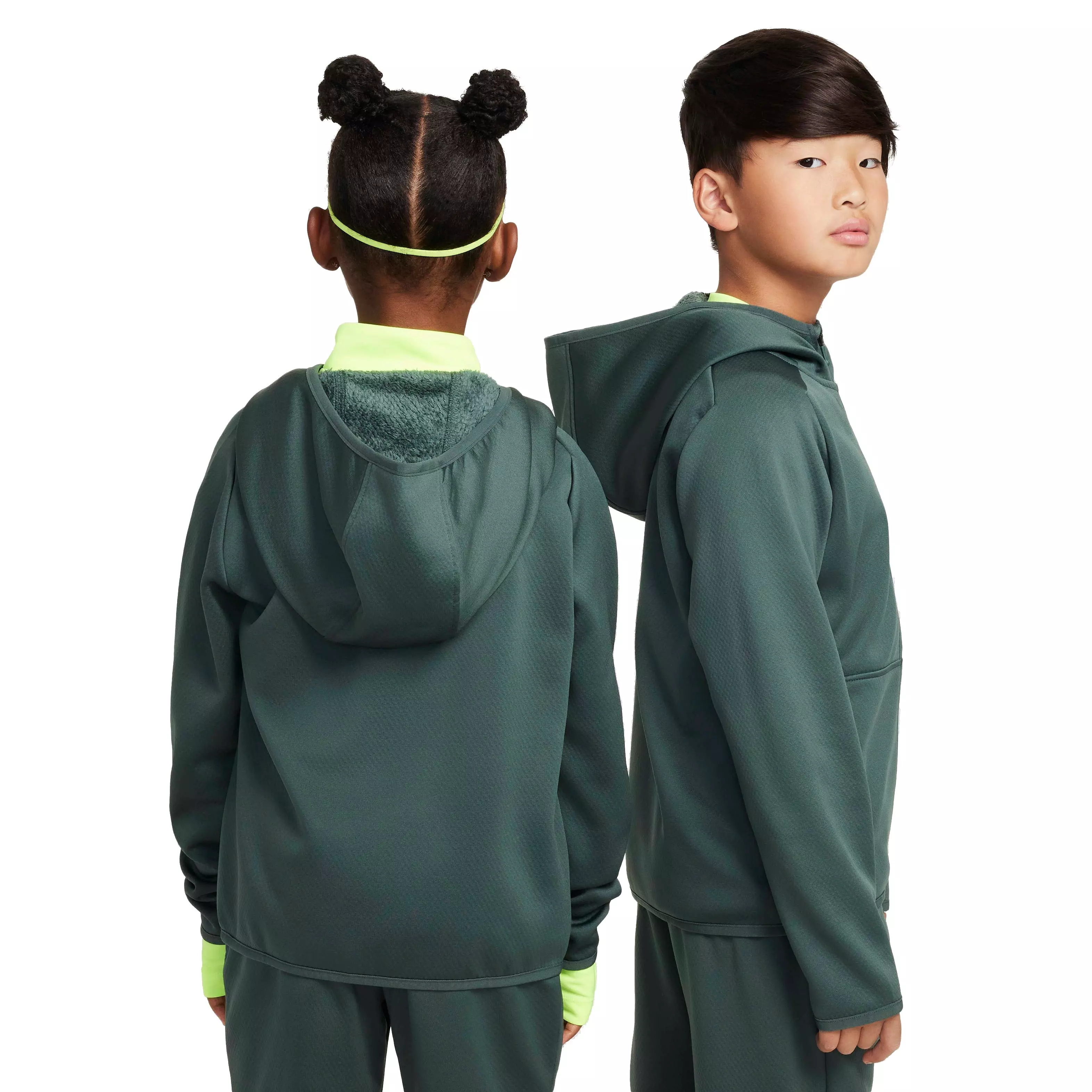 Nike Big Kids' Therma-FIT Winterized Training Jacket - GREEN