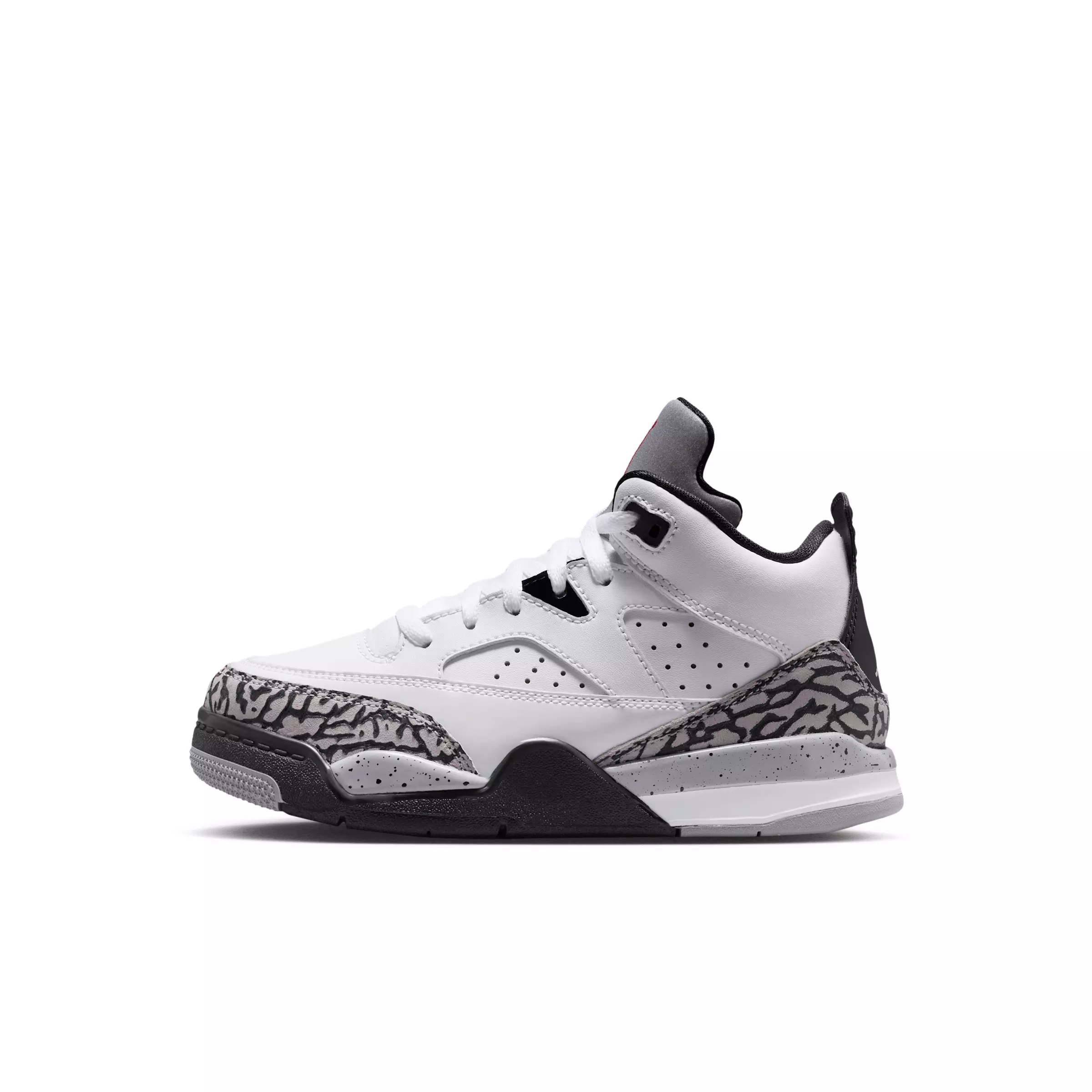 Jordan Son of Mars Low "White/Black/Cement Grey/Gym Red" Preschool Boys' Shoe - WHITE/BLACK/GREY/RED