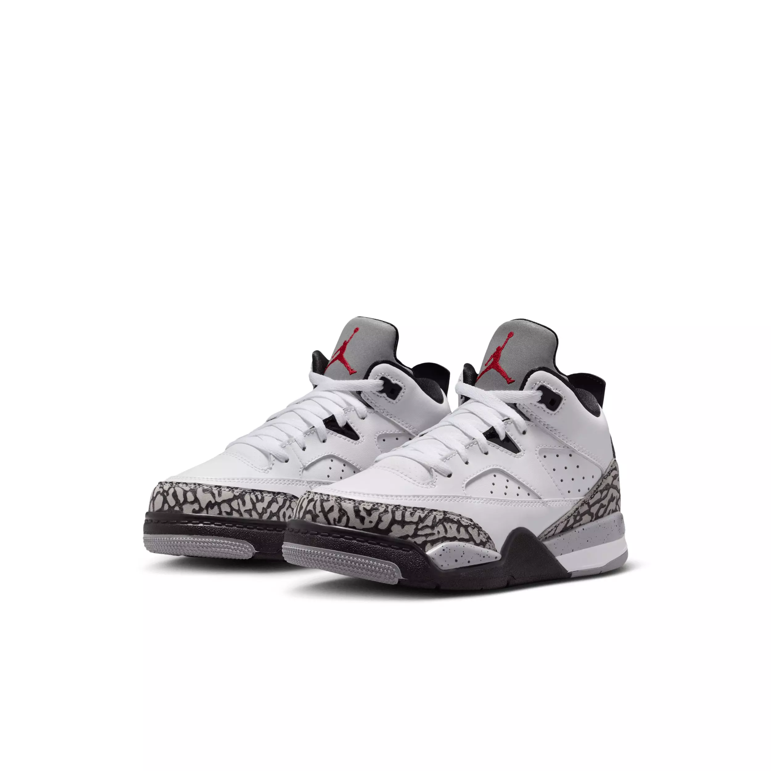 Jordan Son of Mars Low "White/Black/Cement Grey/Gym Red" Preschool Boys' Shoe - WHITE/BLACK/GREY/RED