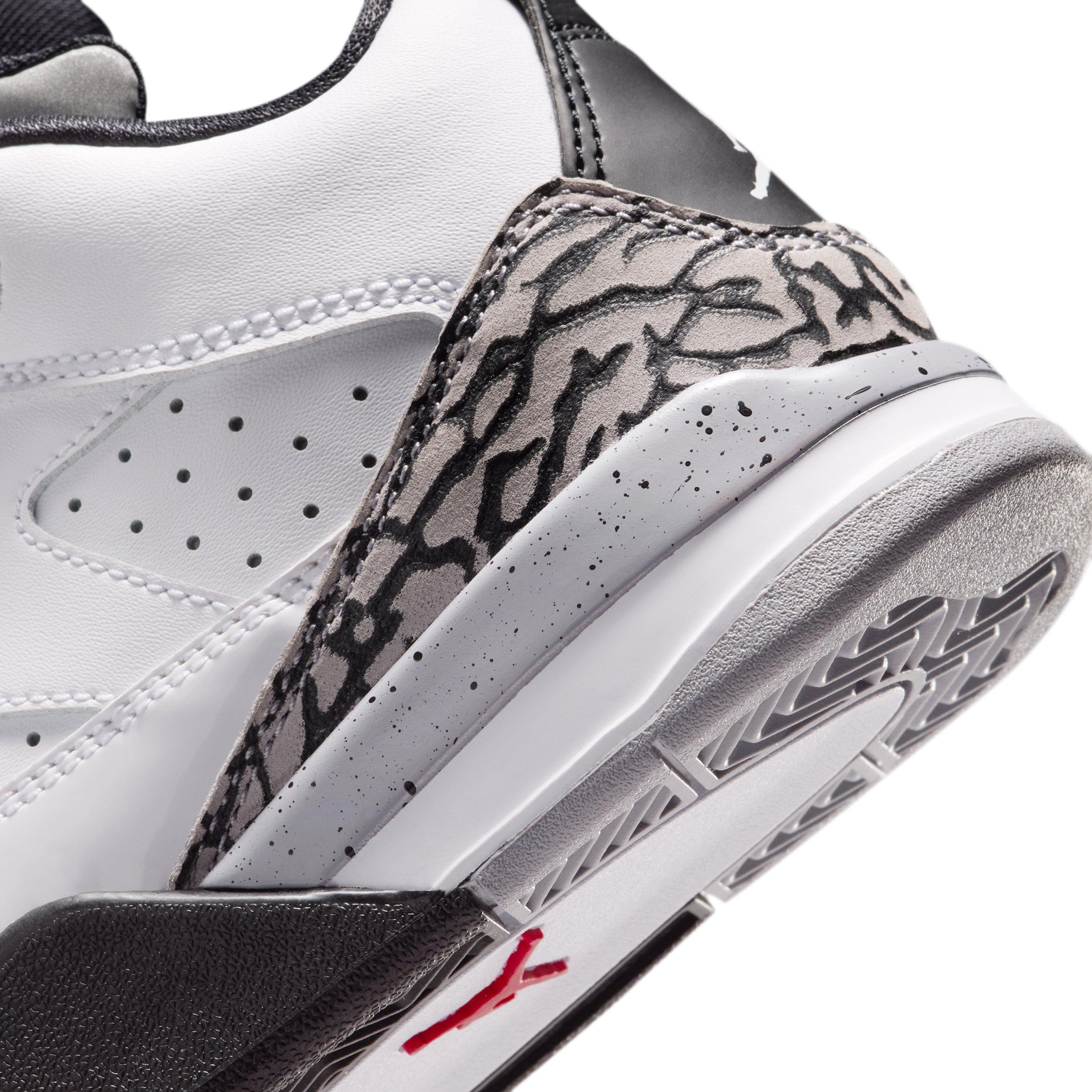 Jordan Son of Mars Low "White/Black/Cement Grey/Gym Red" Preschool Boys' Shoe - WHITE/BLACK/GREY/RED Thumbnail View 8
