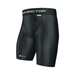 Shock Doctor Boys' Compression Short with Cup Pocket