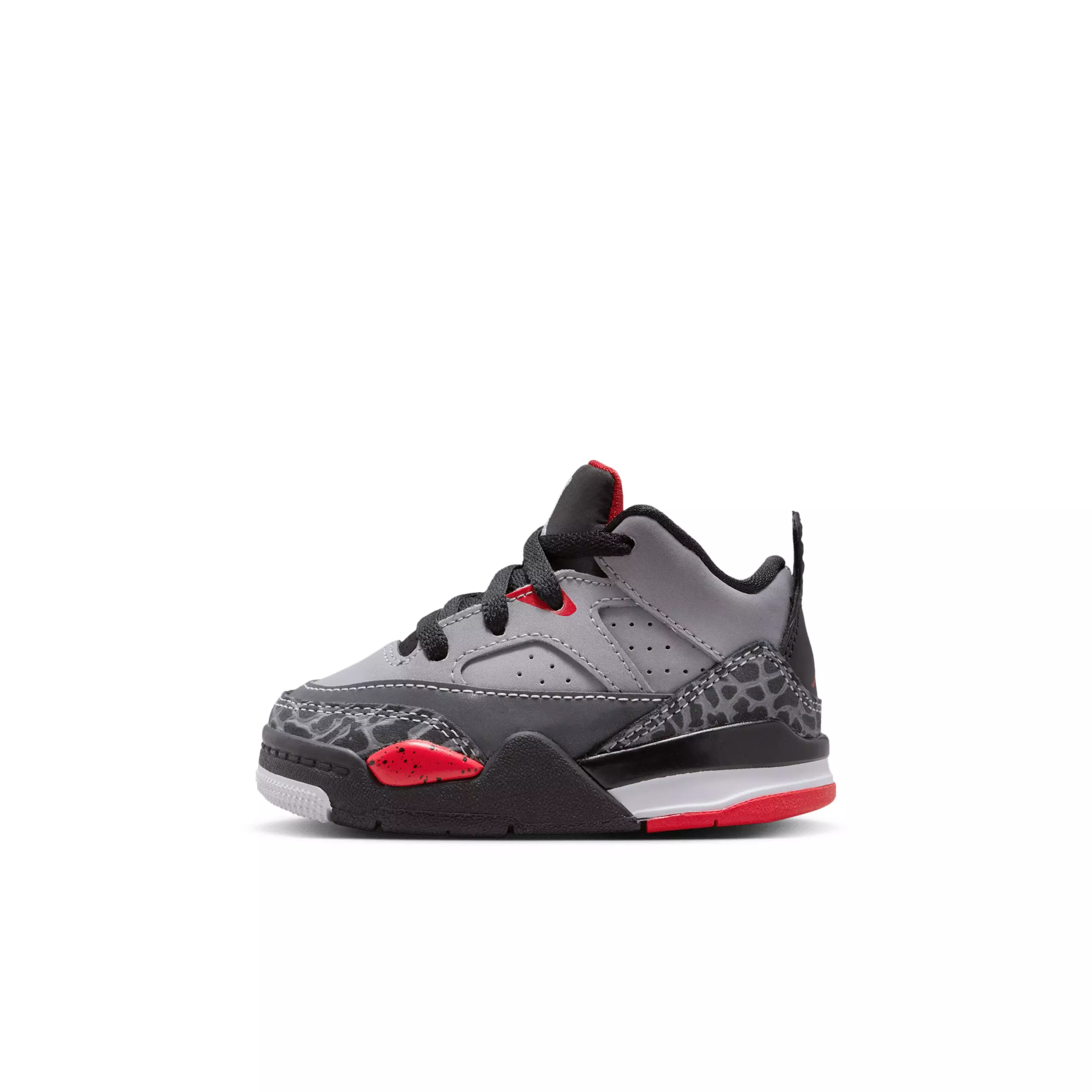 Jordan Son of Mars "Cement Grey/Black/Fire Red/White" Infant Boys' Shoe - GREY/BLACK/RED/WHITE