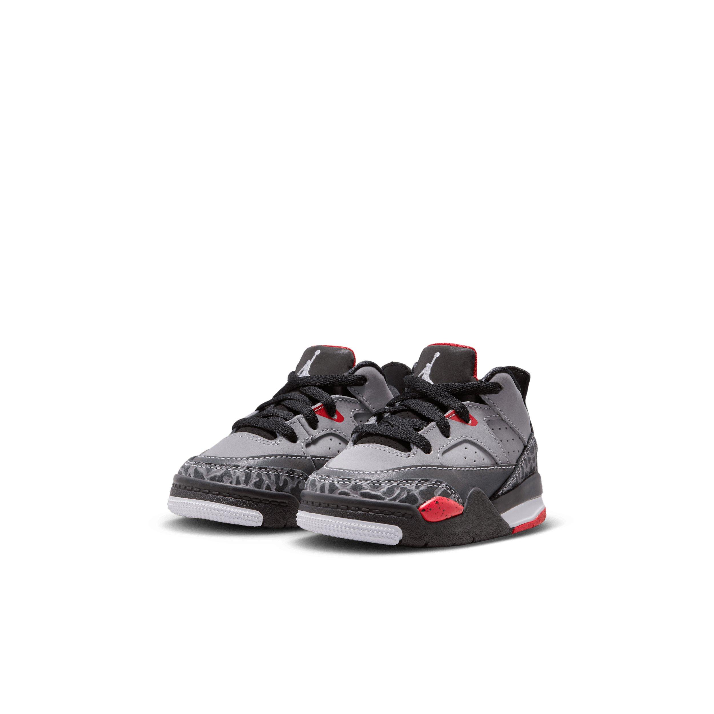 Jordan Son of Mars "Cement Grey/Black/Fire Red/White" Infant Boys' Shoe - GREY/BLACK/RED/WHITE Thumbnail View 3