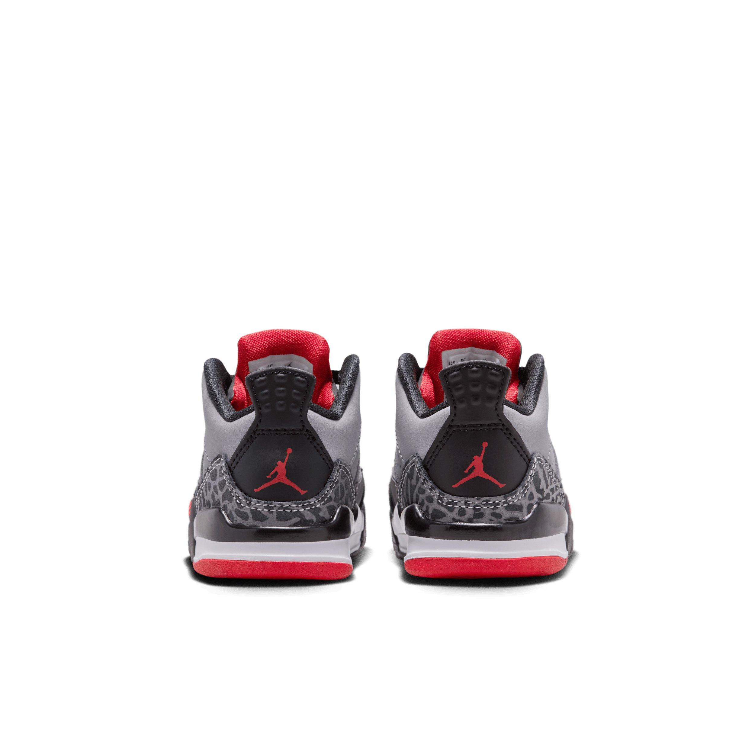 Jordan Son of Mars "Cement Grey/Black/Fire Red/White" Infant Boys' Shoe - GREY/BLACK/RED/WHITE Thumbnail View 5