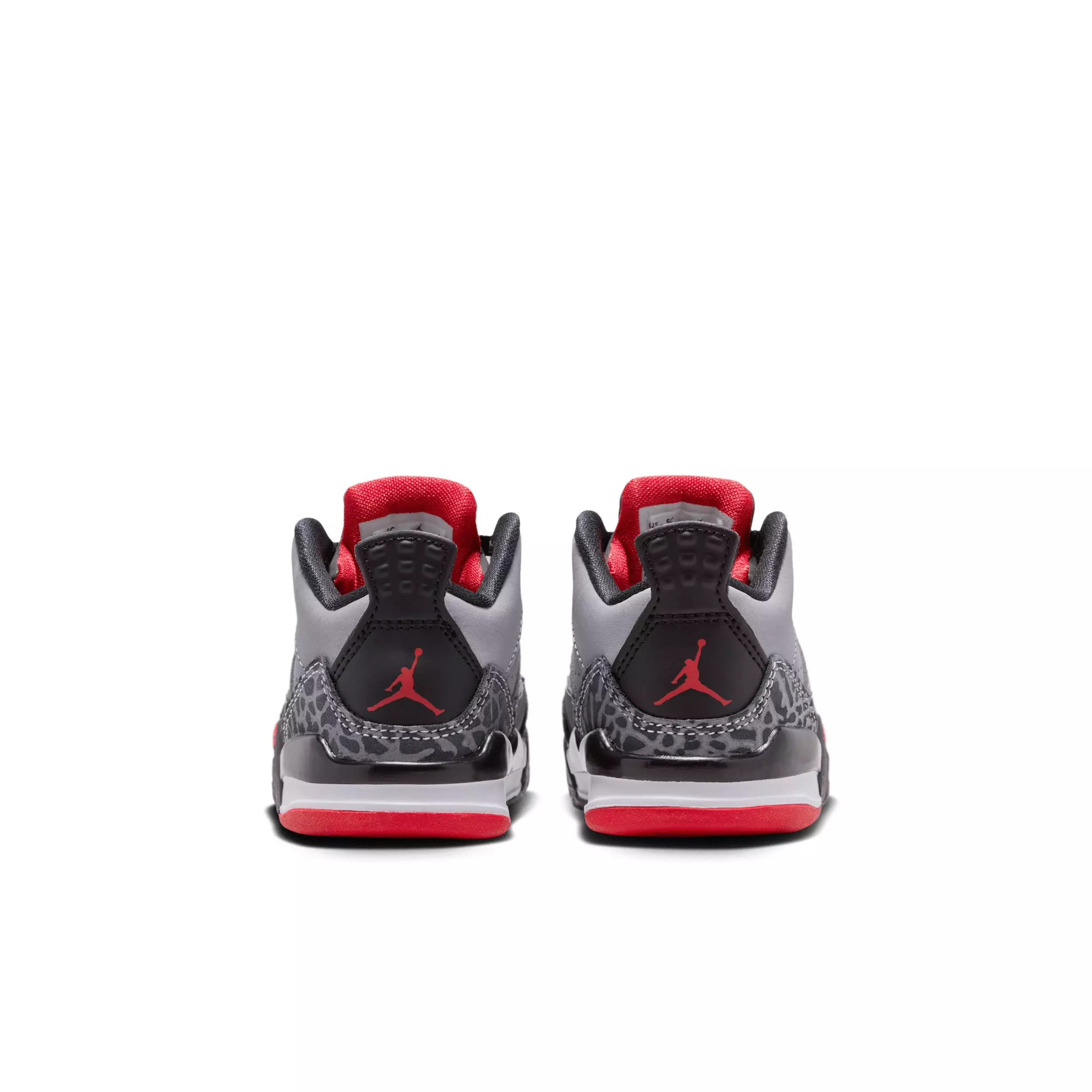 Jordan Son of Mars "Cement Grey/Black/Fire Red/White" Infant Boys' Shoe - GREY/BLACK/RED/WHITE