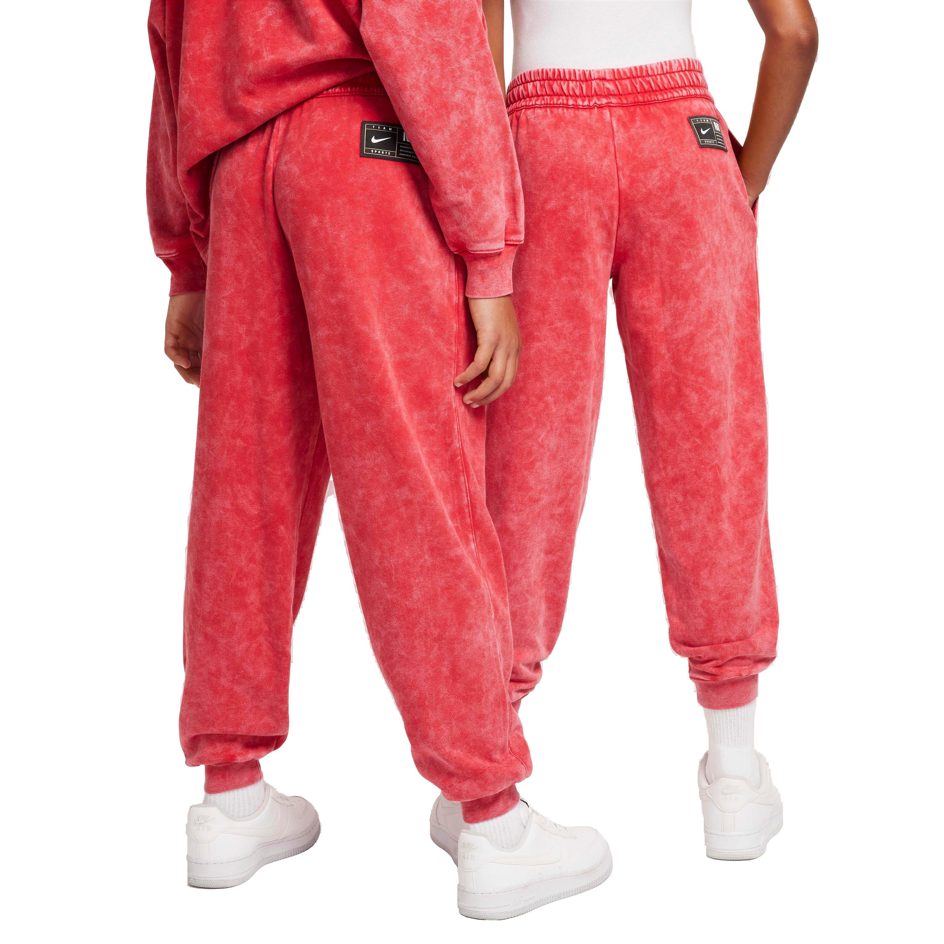 Nike Culture of Basketball Fleece Basketball Big Kids' Red Pants