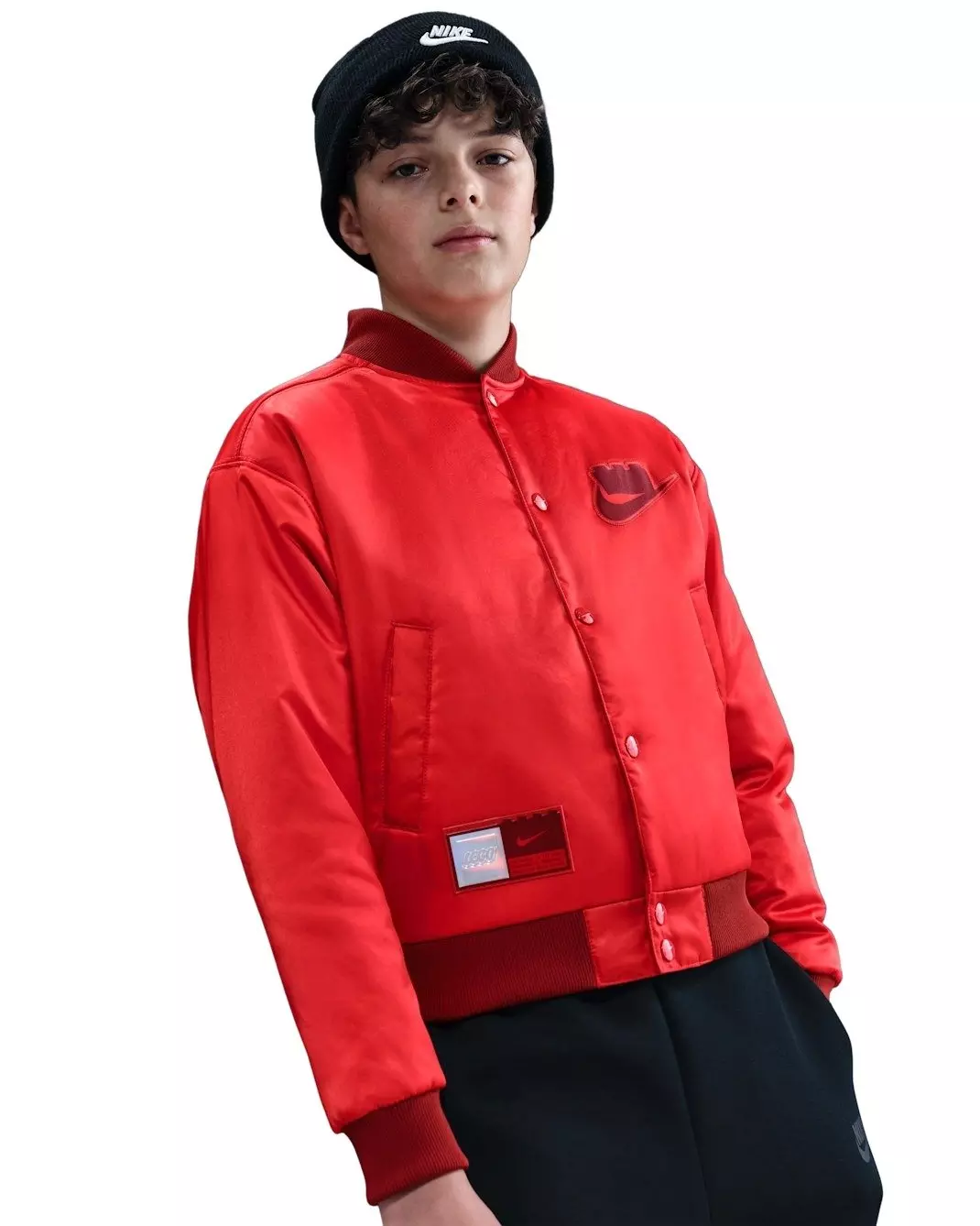 Nike Big Kids' x LEGO&reg; Collection Basketball Jacket -Red - RED