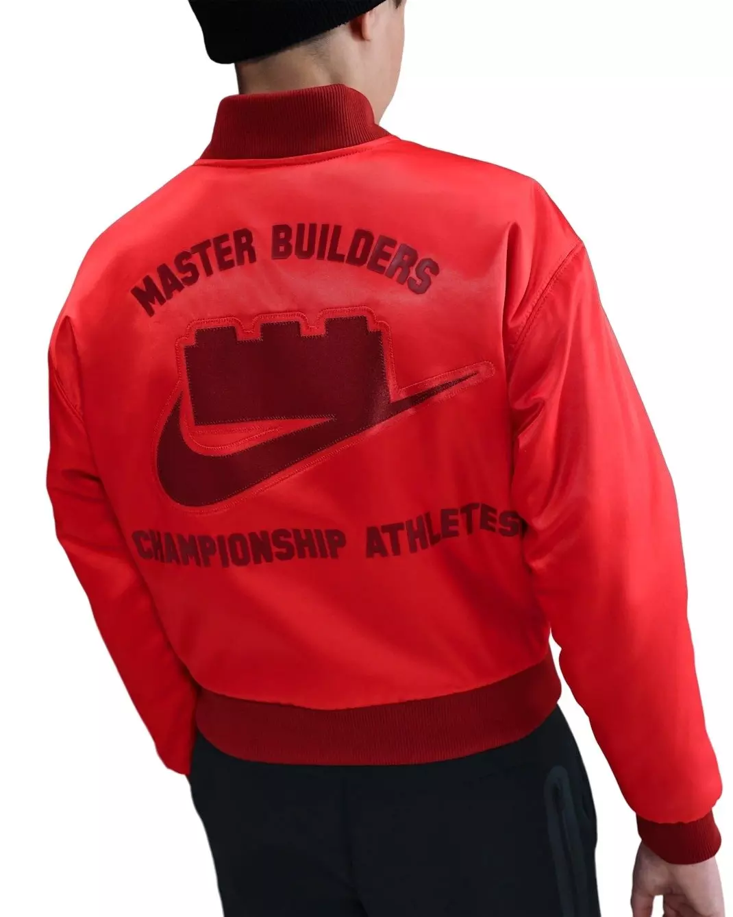 Nike Big Kids' x LEGO&reg; Collection Basketball Jacket -Red - RED