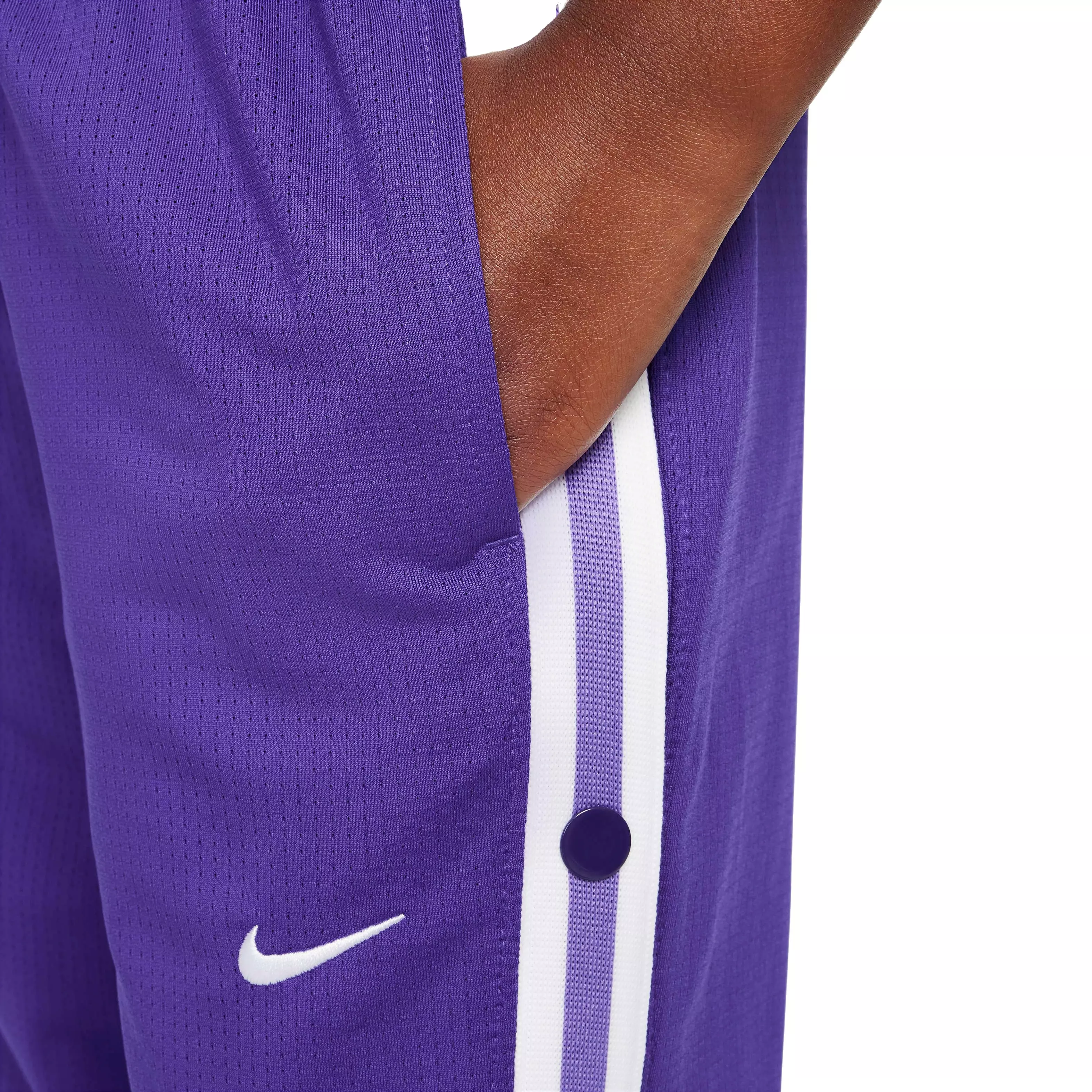 Nike Big Kids' Tear-Away Basketball Pants - PURPLE
