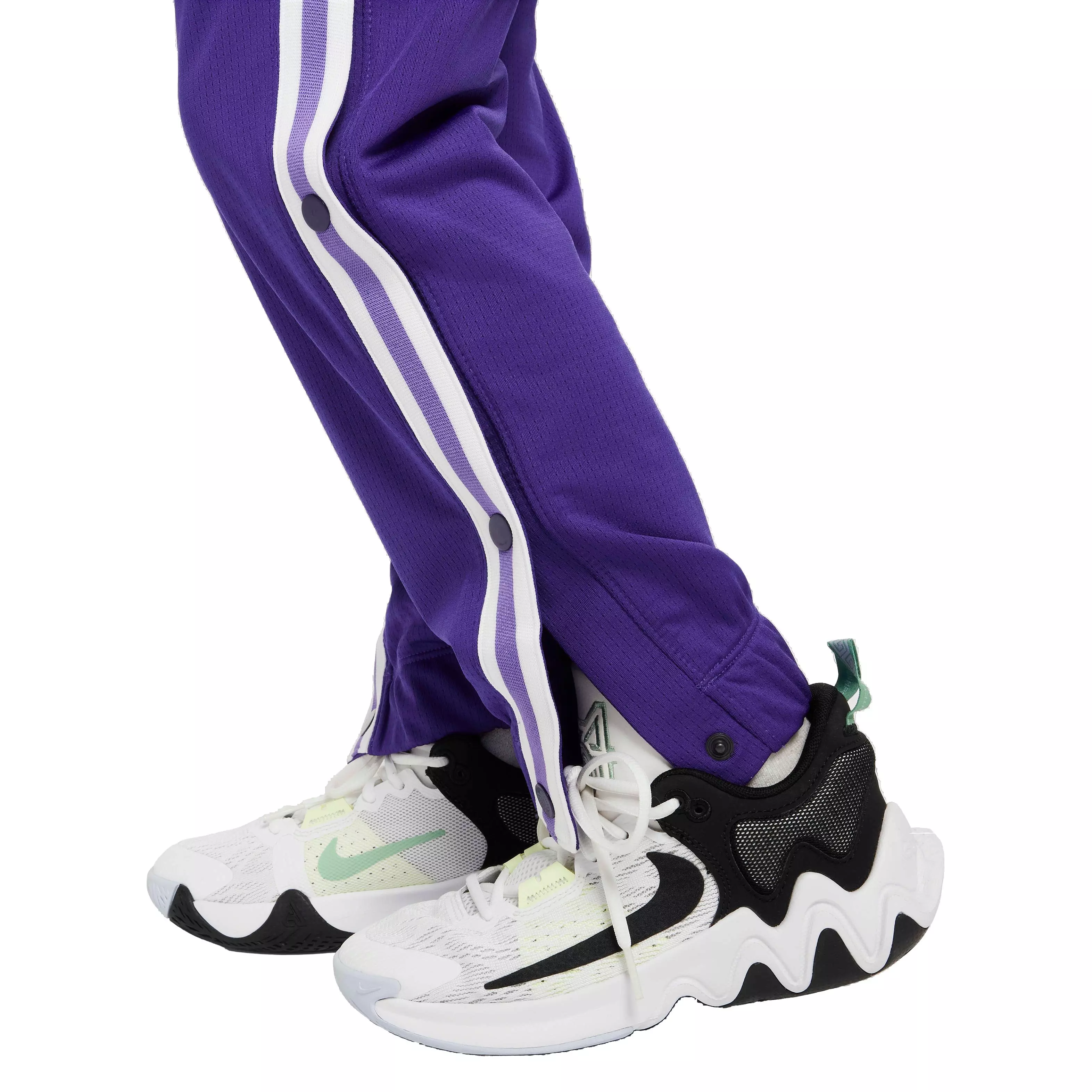 Nike Big Kids' Tear-Away Basketball Pants - PURPLE