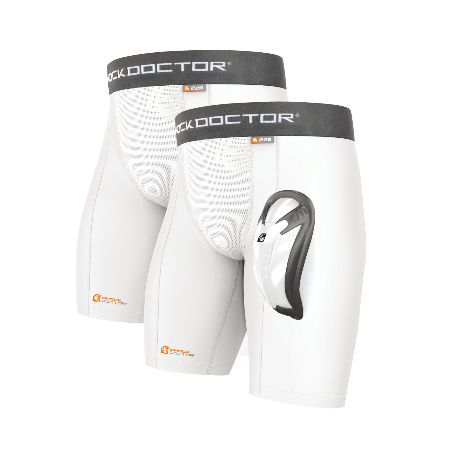 Short De Compression Coulissant Vintage BIKE Blanc Homme Taille XL, Neuf Avec étiquette