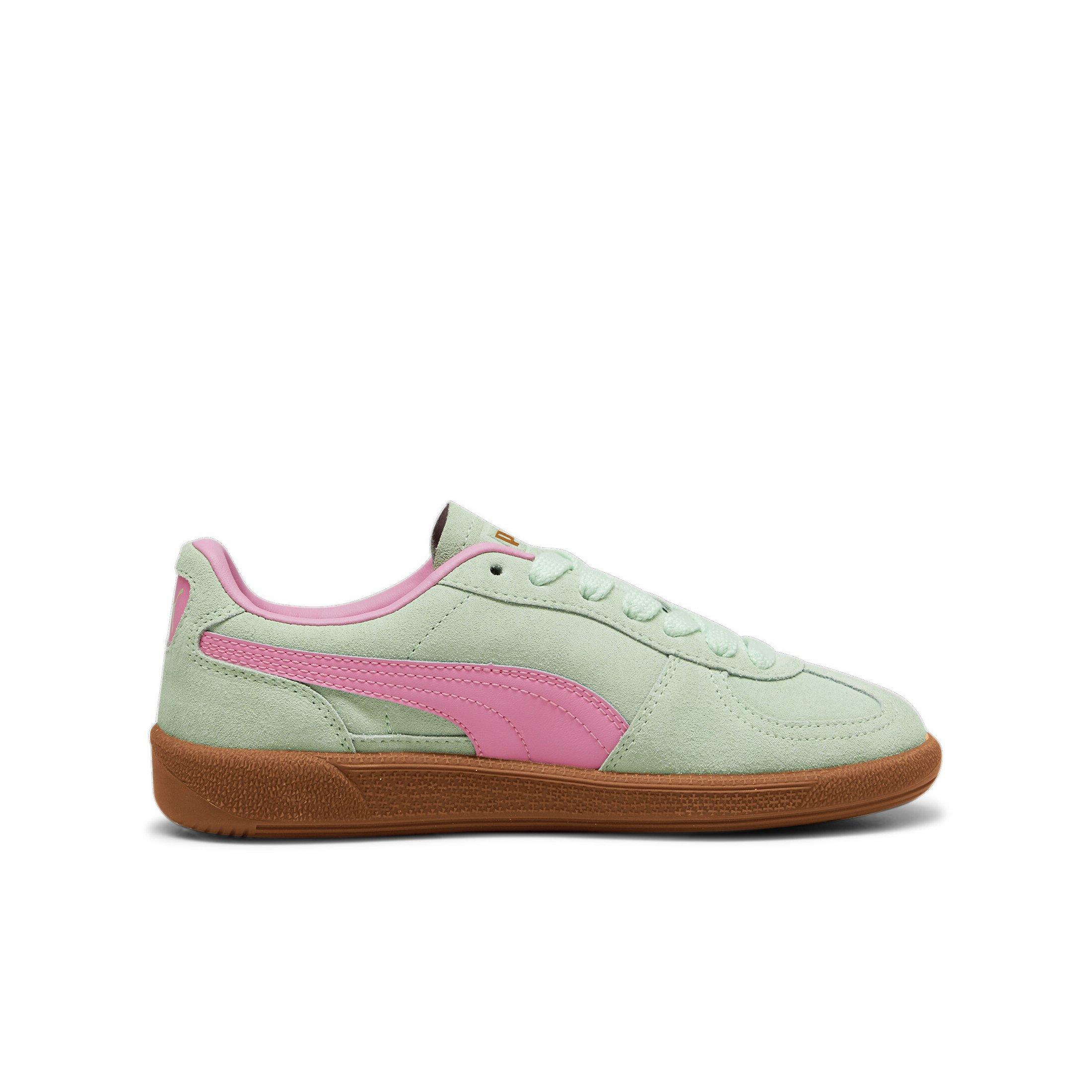 PUMA Palermo JR "Fresh Mint/Fast Pink" Grade School Girls' Shoe - MINT/PINK Thumbnail View 1