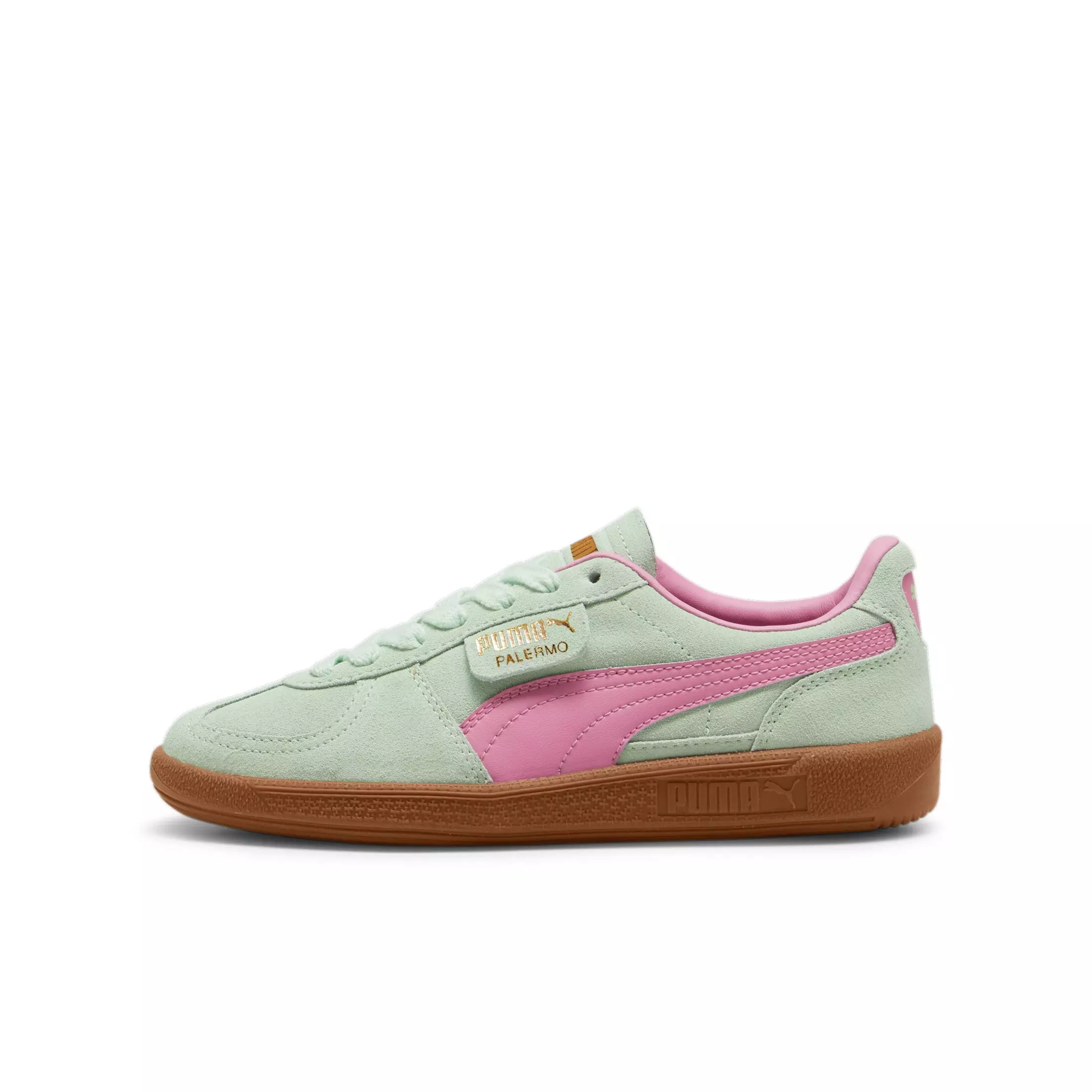 PUMA Palermo JR "Fresh Mint/Fast Pink" Grade School Girls' Shoe - MINT/PINK