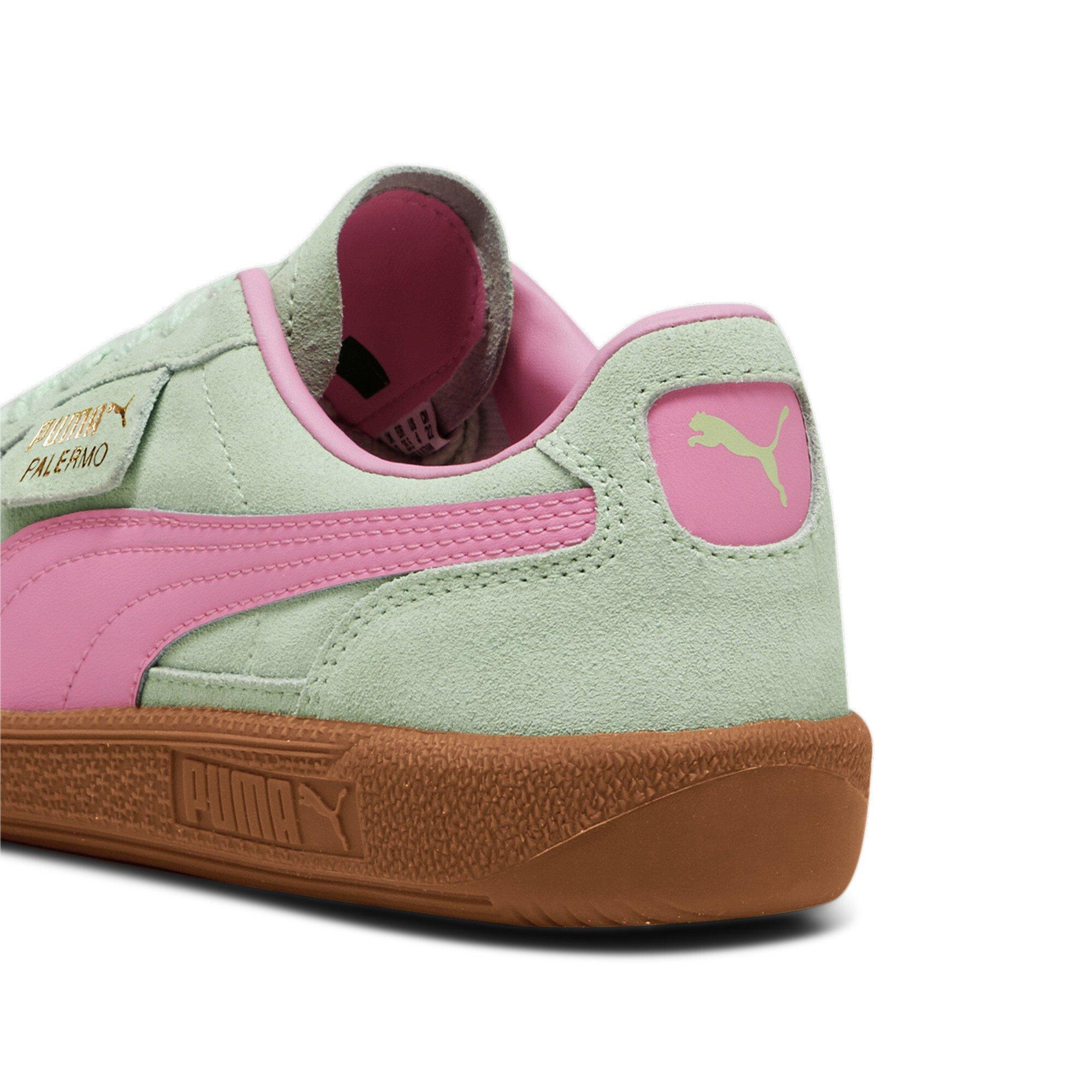 PUMA Palermo JR "Fresh Mint/Fast Pink" Grade School Girls' Shoe - MINT/PINK Thumbnail View 6