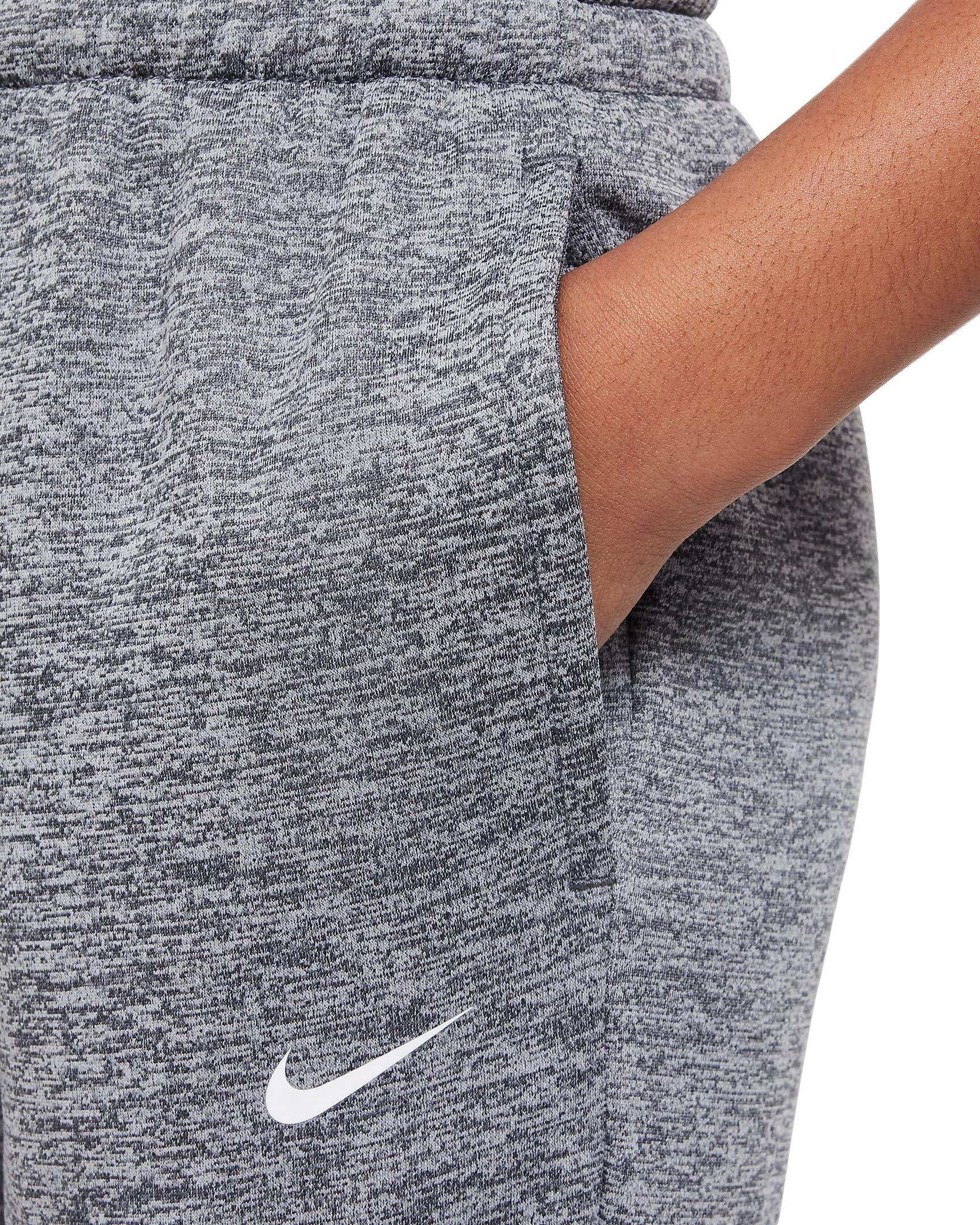 Nike Big Kids' Multi Stain Repel LBR Therma-FIT Joggers - GREY Thumbnail View 4