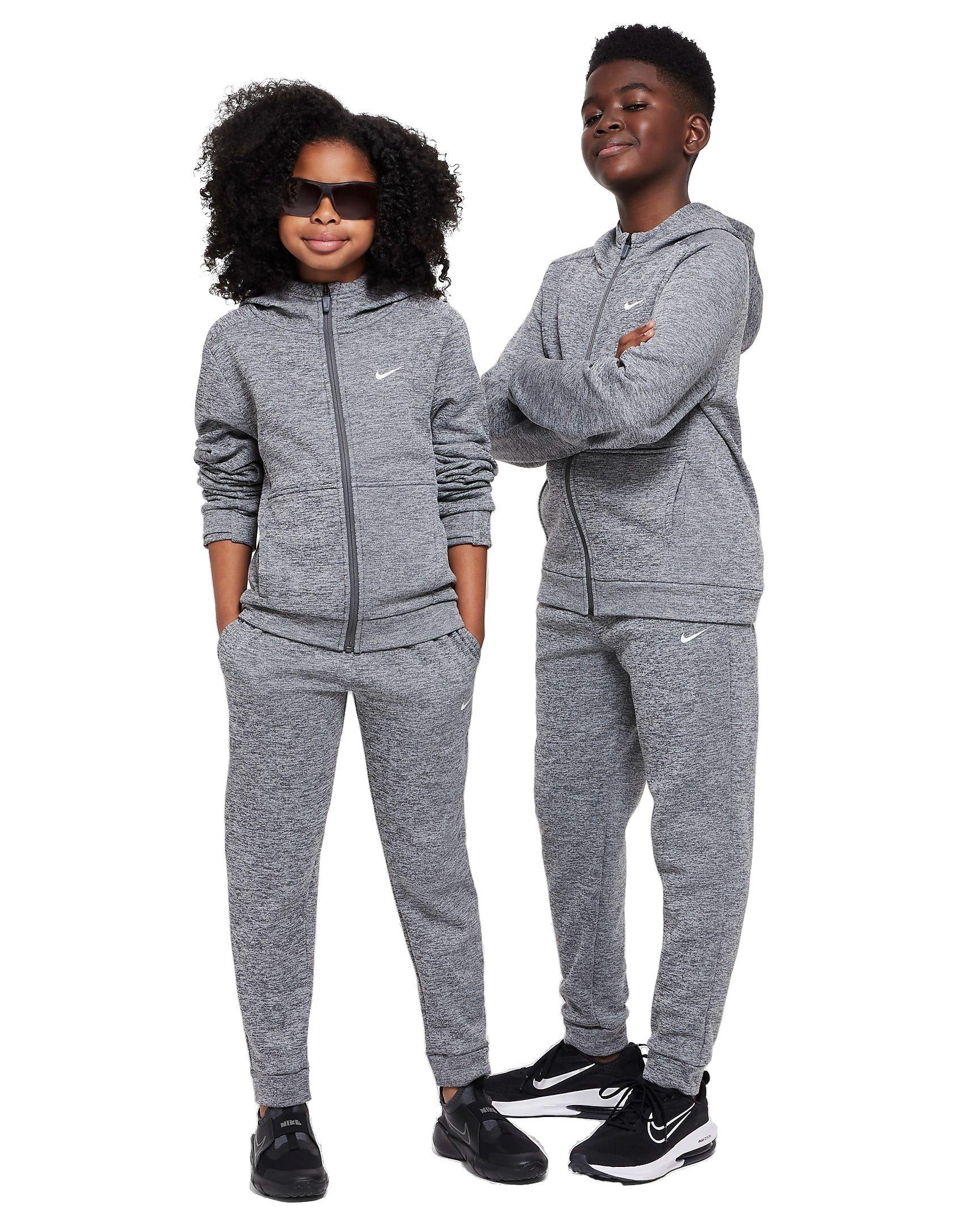 Nike Big Kids' Multi Stain Repel LBR Therma-FIT Joggers - GREY Thumbnail View 7