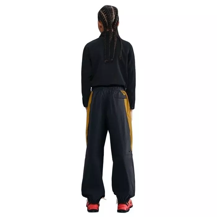 Nike Big Kids' Tech Woven Pants - Grey/Yellow - GREY/YELLOW