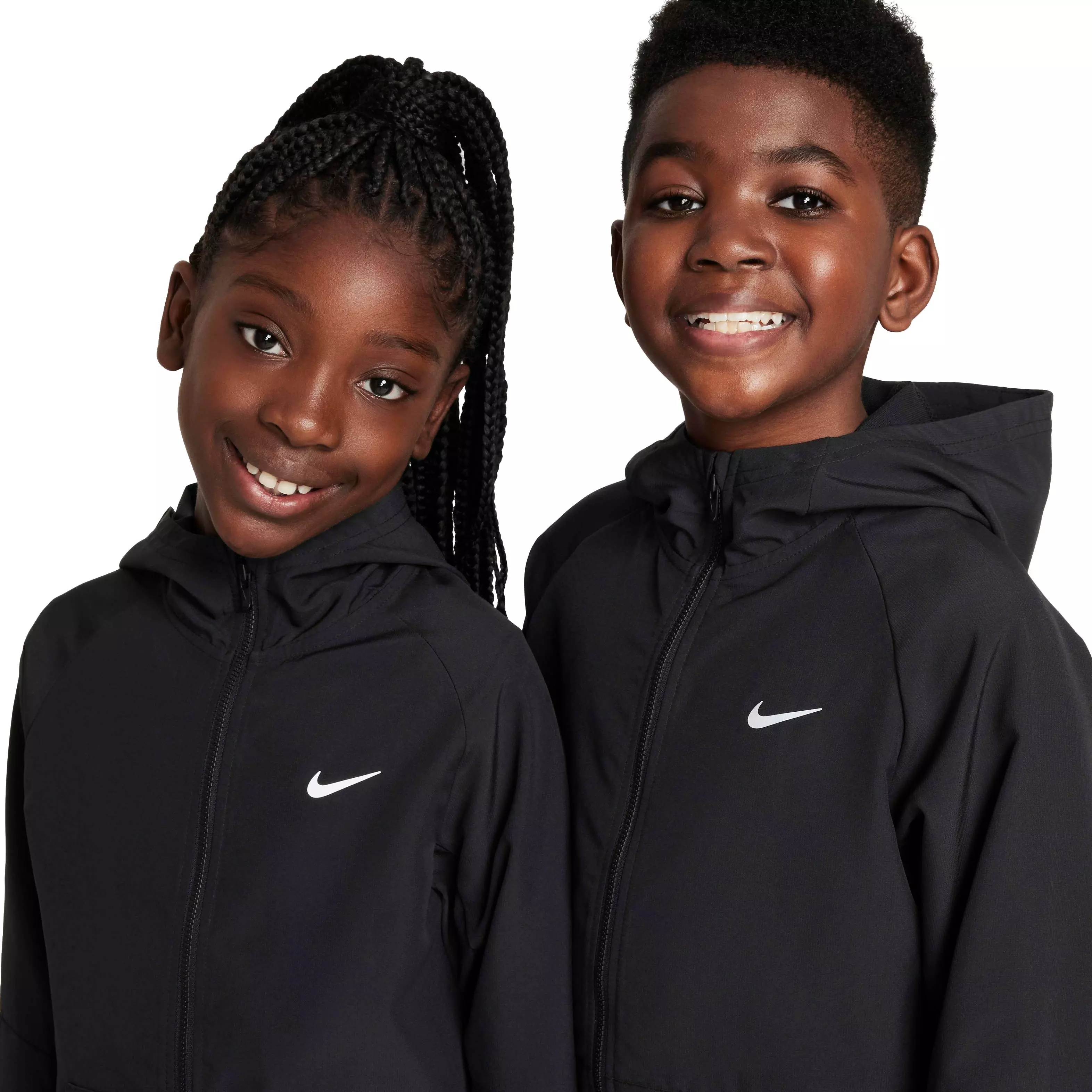 Nike Big Kids' Dri-FIT UV Training Jacket - BLACK