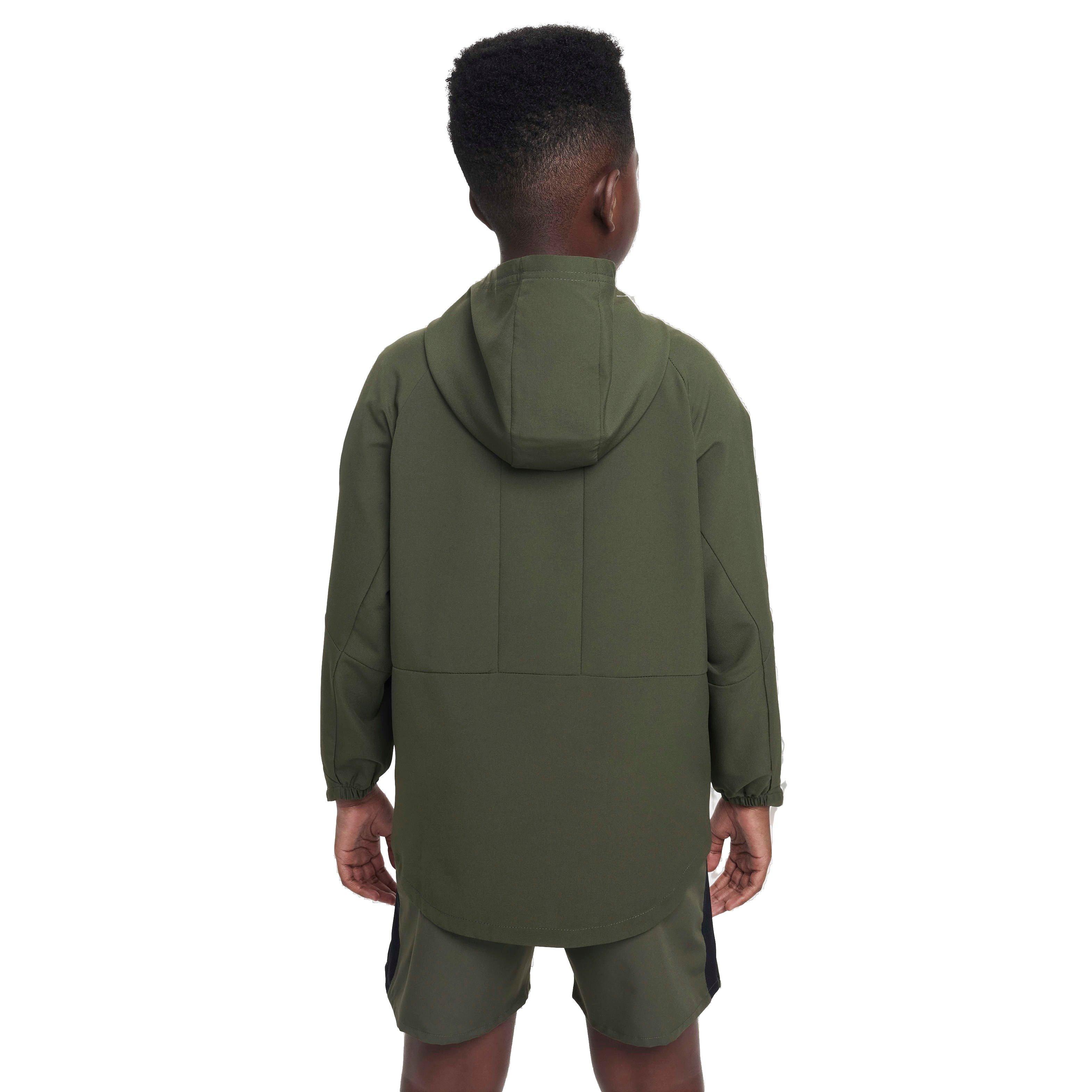 Nike Big Kids' Dri-FIT UV Training Jacket - KHAKI Thumbnail View 2