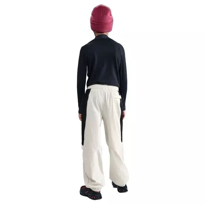 Nike Big Kids' Tech Woven Pants - White/Black - WHITE/BLACK