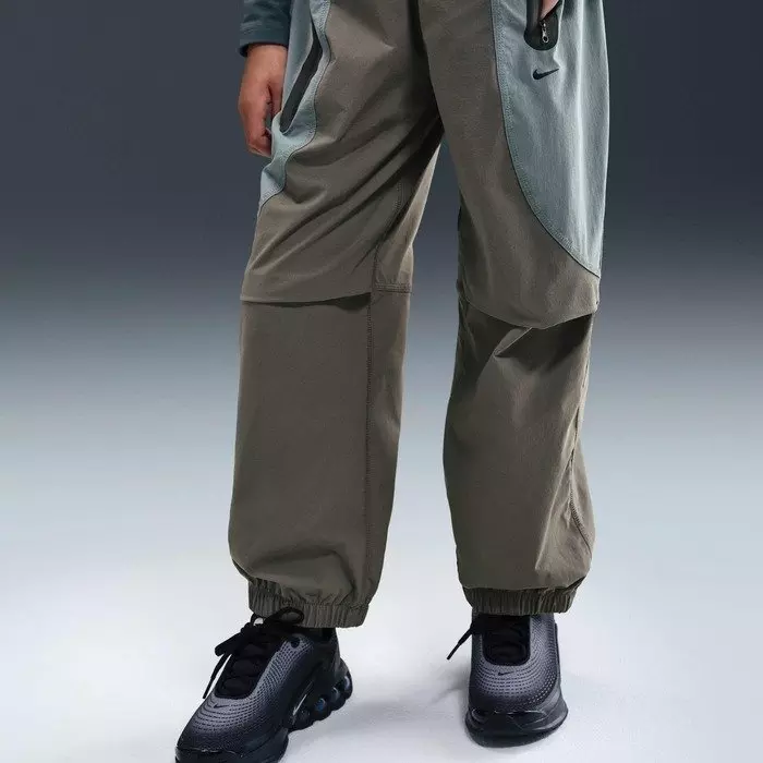 Nike Big Kids' Tech Woven Pants - Grey - GREY