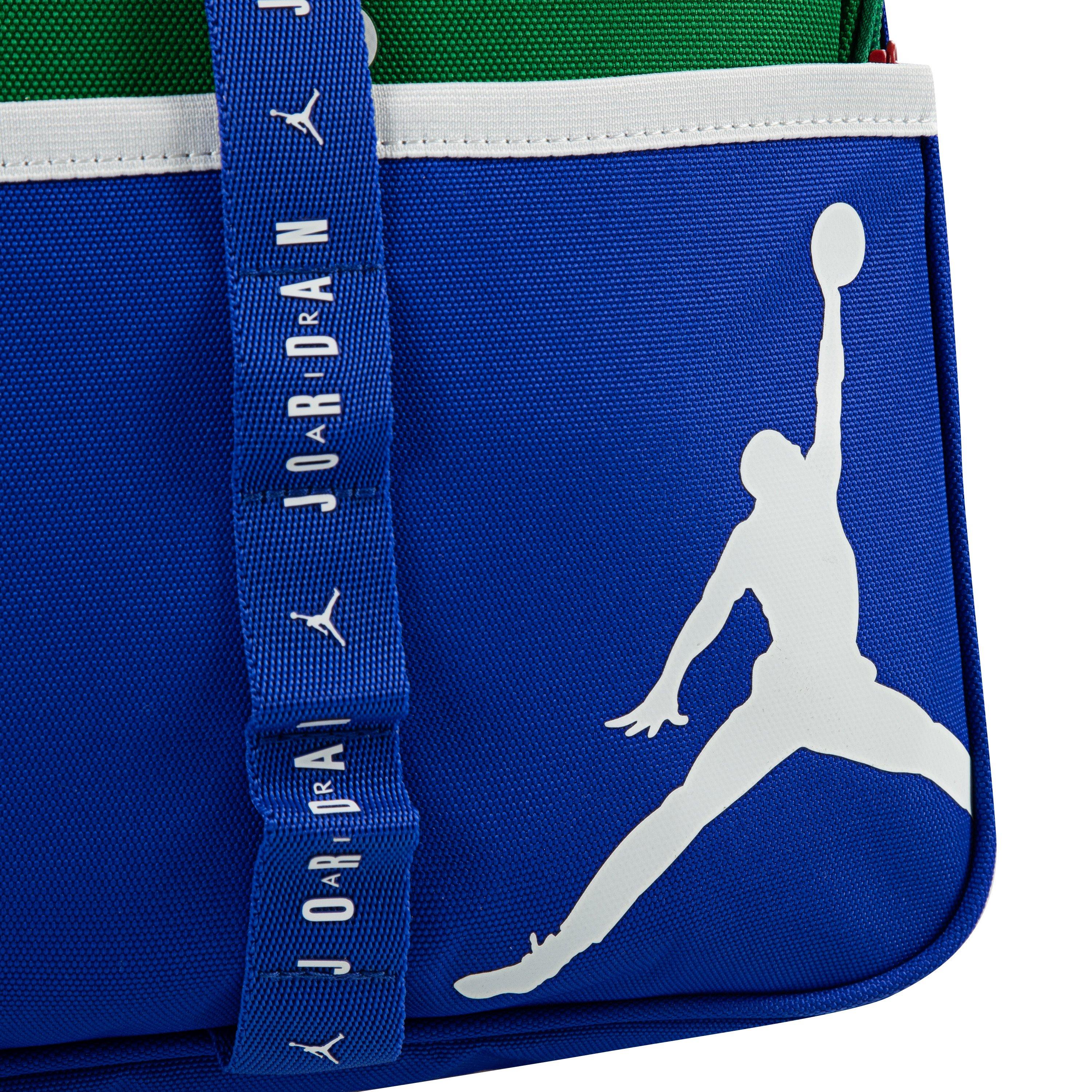 Jordan Air Lunch Bag and Backpack-Dark Green - DK GREEN Thumbnail View 8