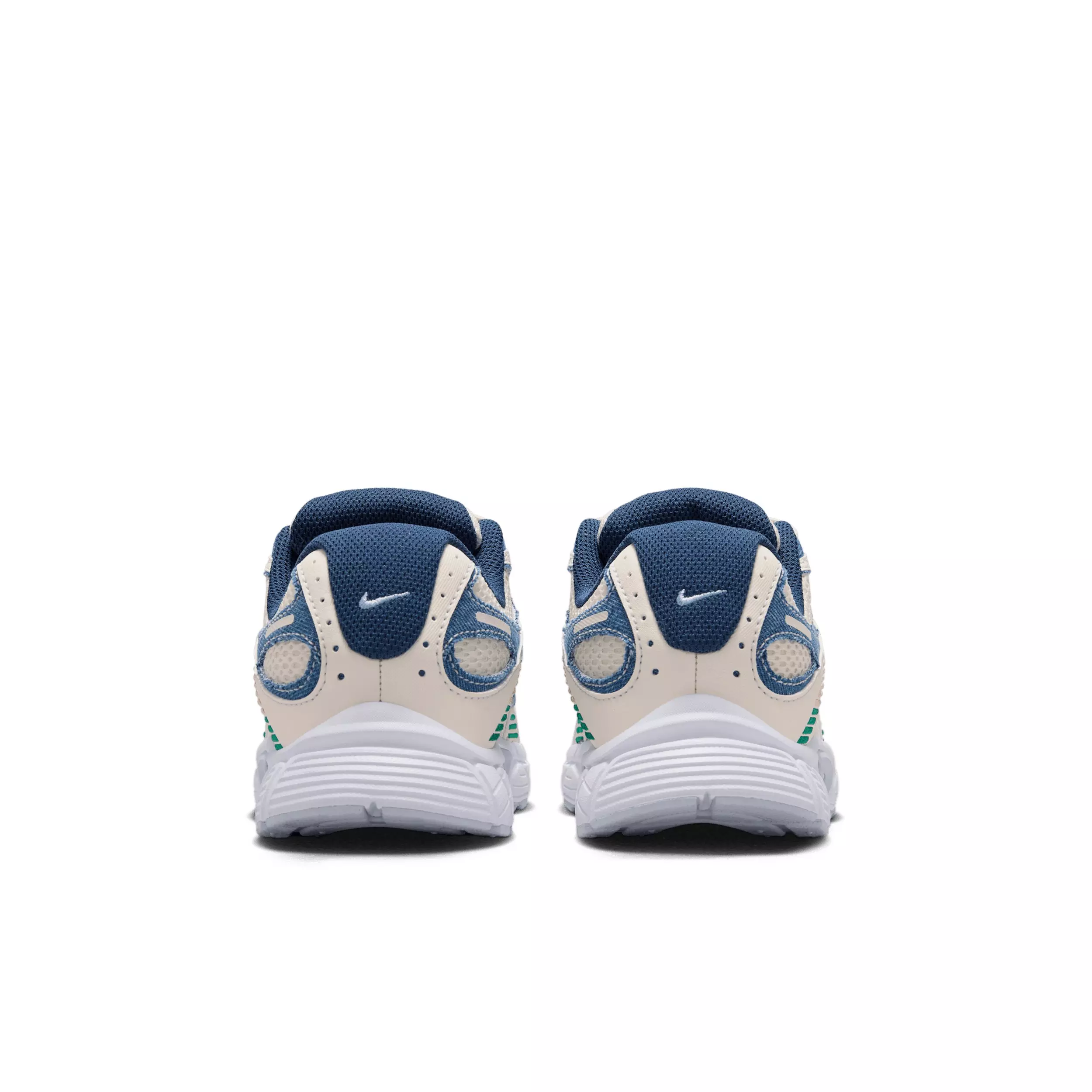 Nike V5 RNR "Soft Pearl/Blue Denim/Malachite/Midnight Navy" Grade School Girls' Shoe - PEARL/BLUE/MALACHITE/NAVY