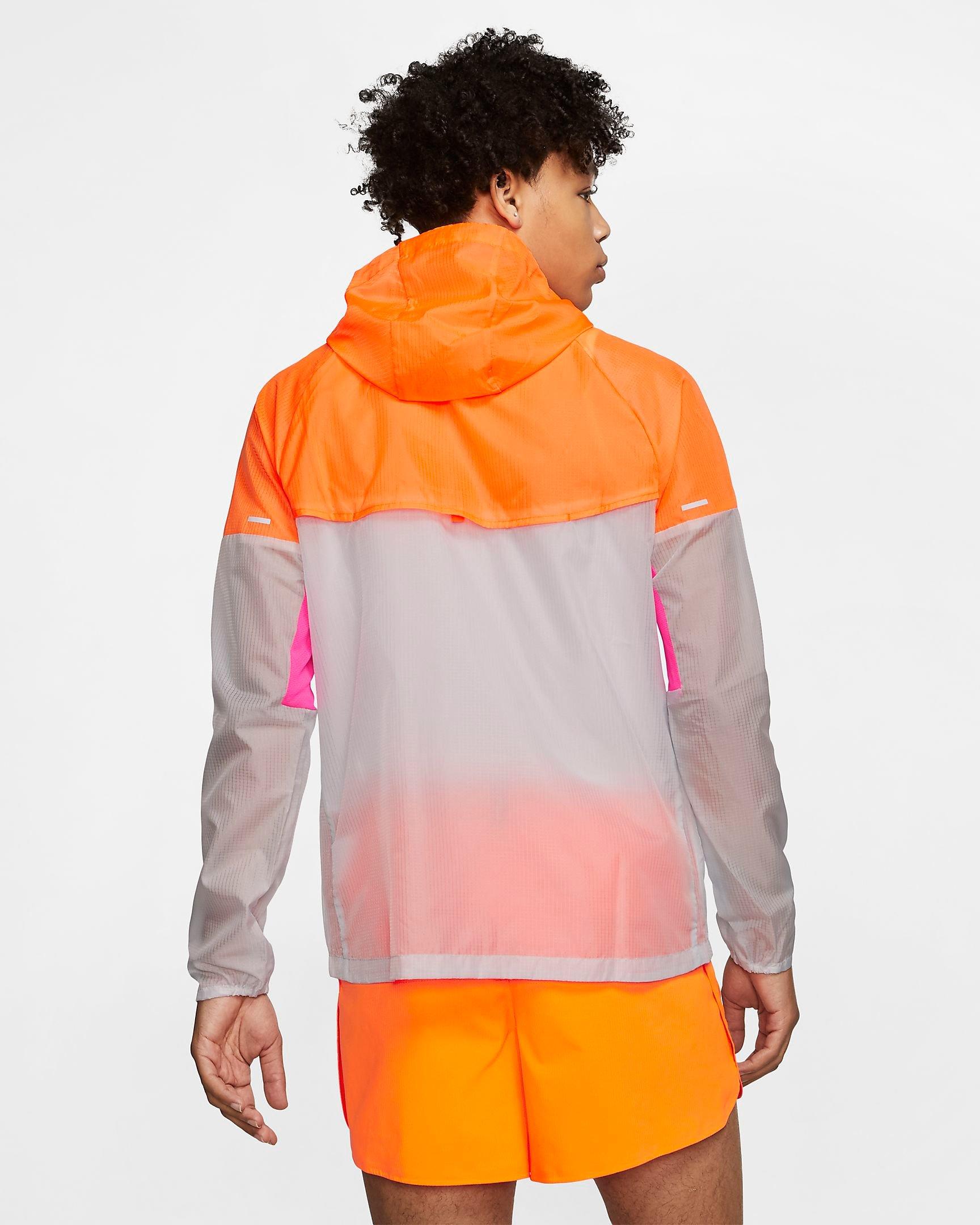 nike orange windrunner