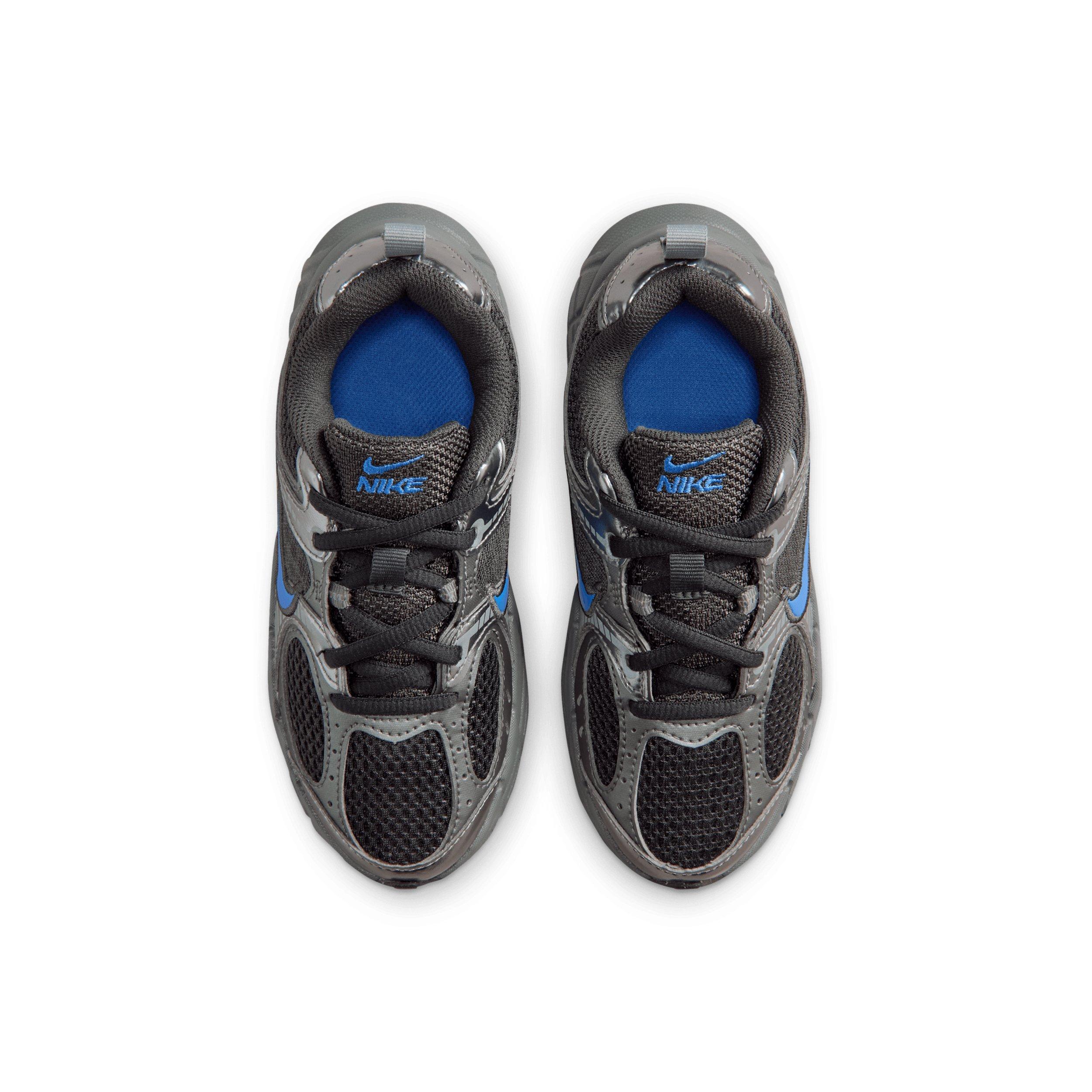 Nike V5 RNR "Anthracite/Metallic Cool Grey/Smoke Grey/Blue Crystal" Preschool Boys' Shoe - ANTHRACITE/GREY/GREY/BLUE Thumbnail View 4