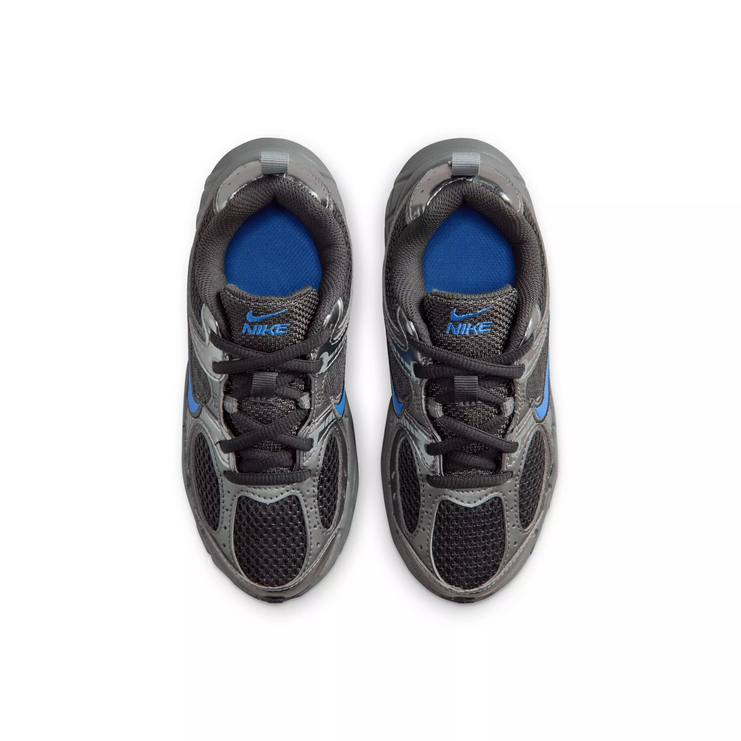 Nike V5 RNR "Anthracite/Metallic Cool Grey/Smoke Grey/Blue Crystal" Preschool Boys' Shoe - ANTHRACITE/GREY/GREY/BLUE