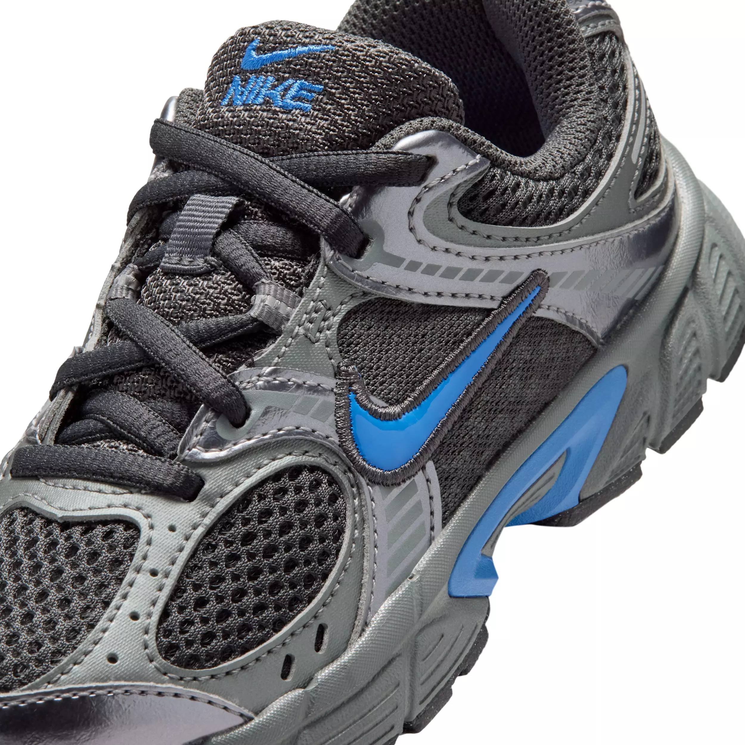 Nike V5 RNR "Anthracite/Metallic Cool Grey/Smoke Grey/Blue Crystal" Preschool Boys' Shoe - ANTHRACITE/GREY/GREY/BLUE