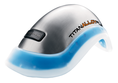 Shock Doctor Men's Titan Alloy Flex Cup - Grey/Blue - GREY