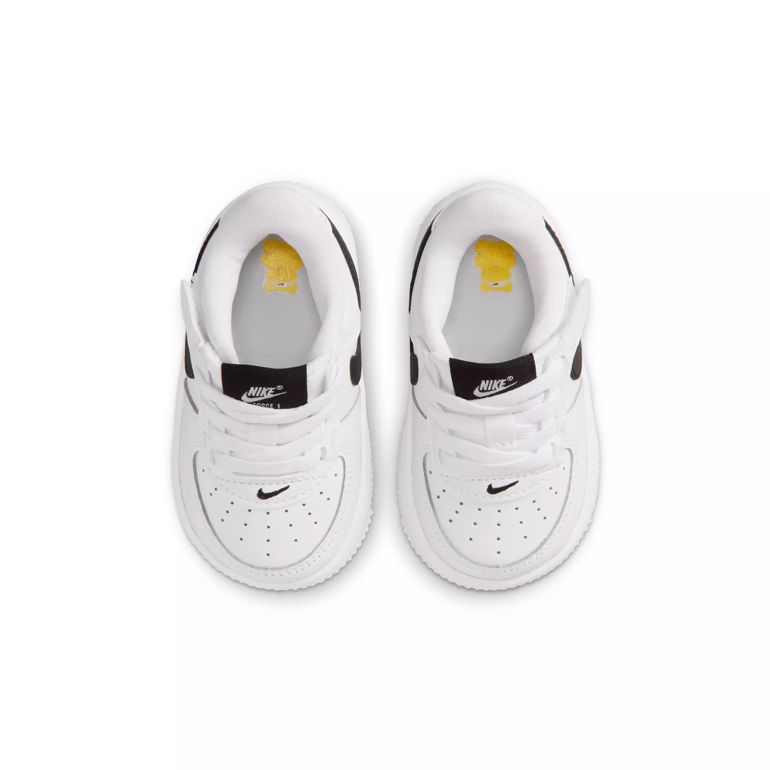 Nike Force 1 Low EasyOn "White/Black" Infant Boys' Shoe - WHITE/BLACK