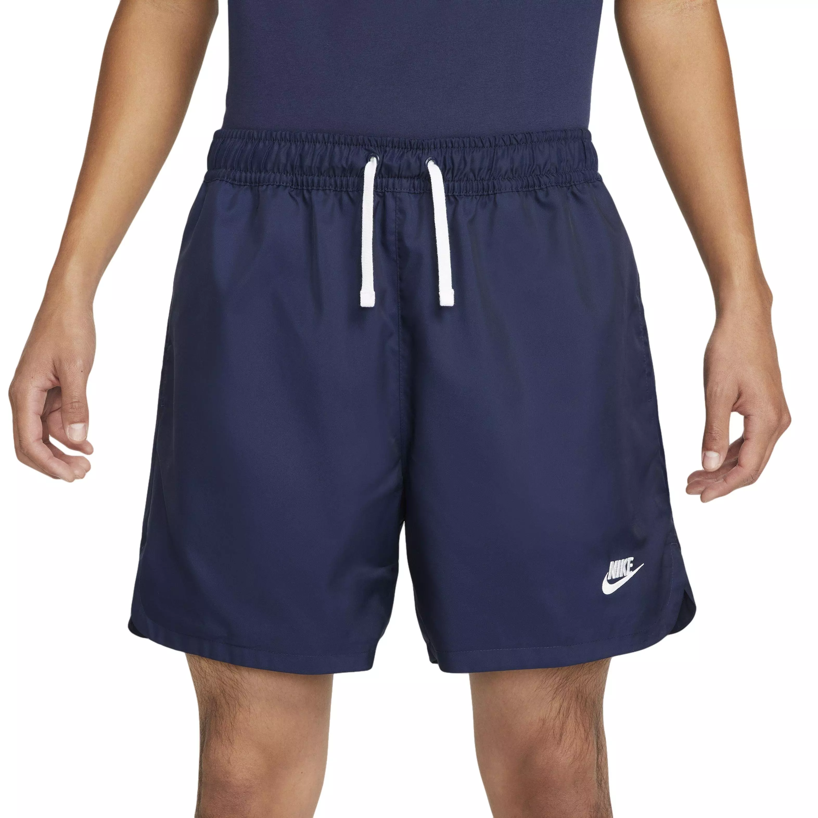 Nike Men's Club Woven Lined Flow Shorts - Blue - Hibbett