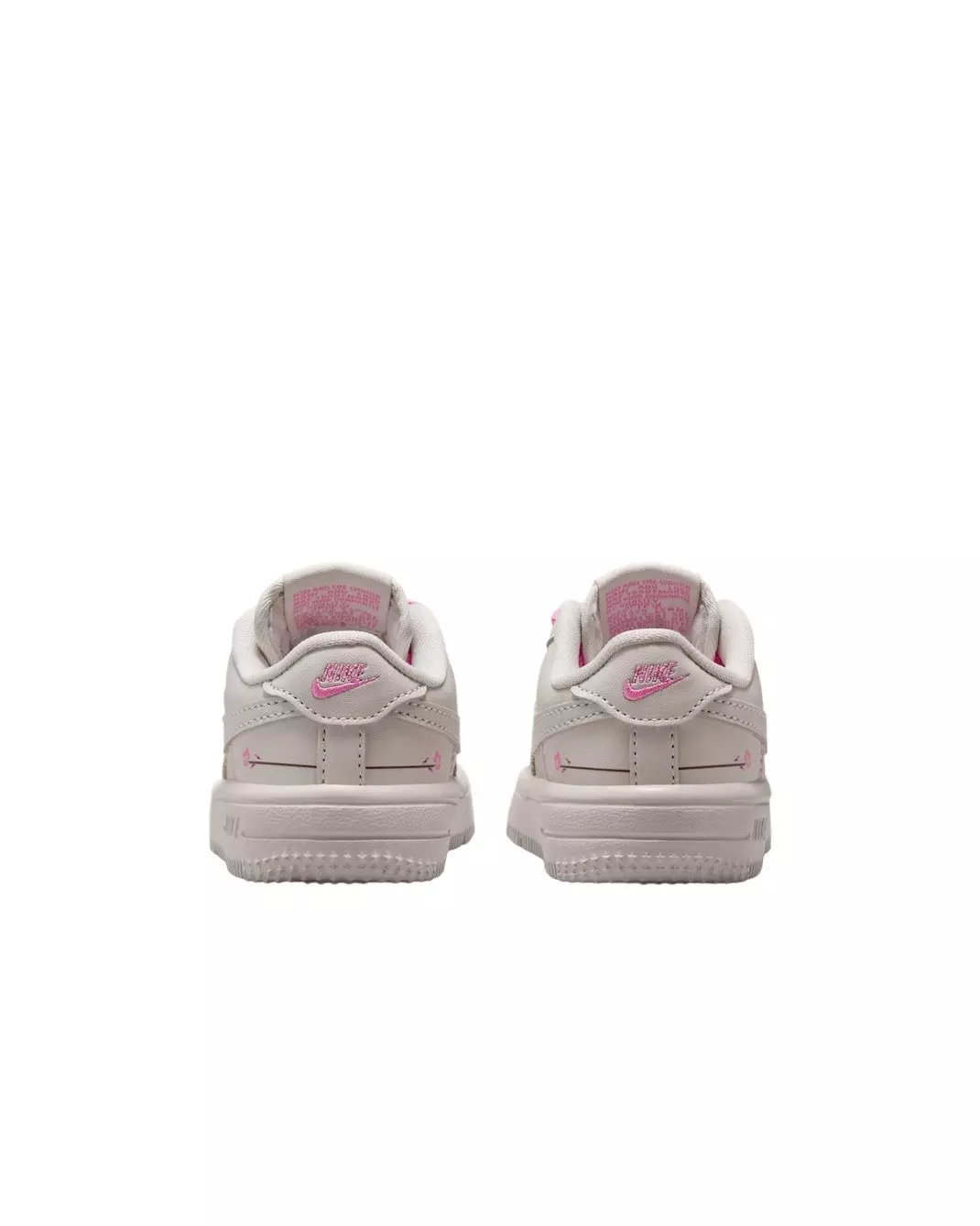 Nike Force 1 Low "Light Bone/Playful Pink/Fauna Brown/Light Bone" Infant Girls' Shoe - LT BONE/PINK/BROWN/LT BONE