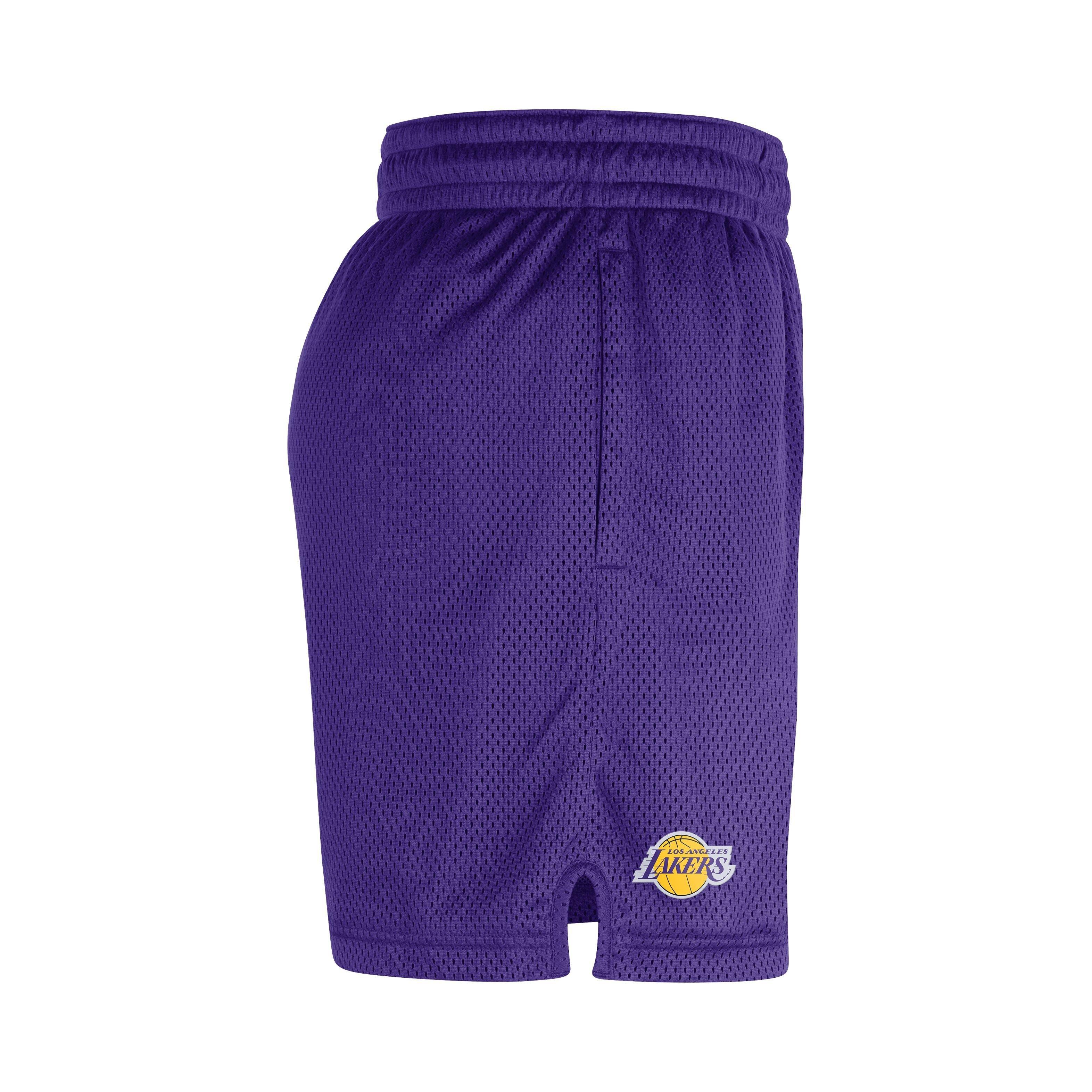 Los Angeles Lakers Shorts, Lakers Mesh Shorts, Performance Shorts
