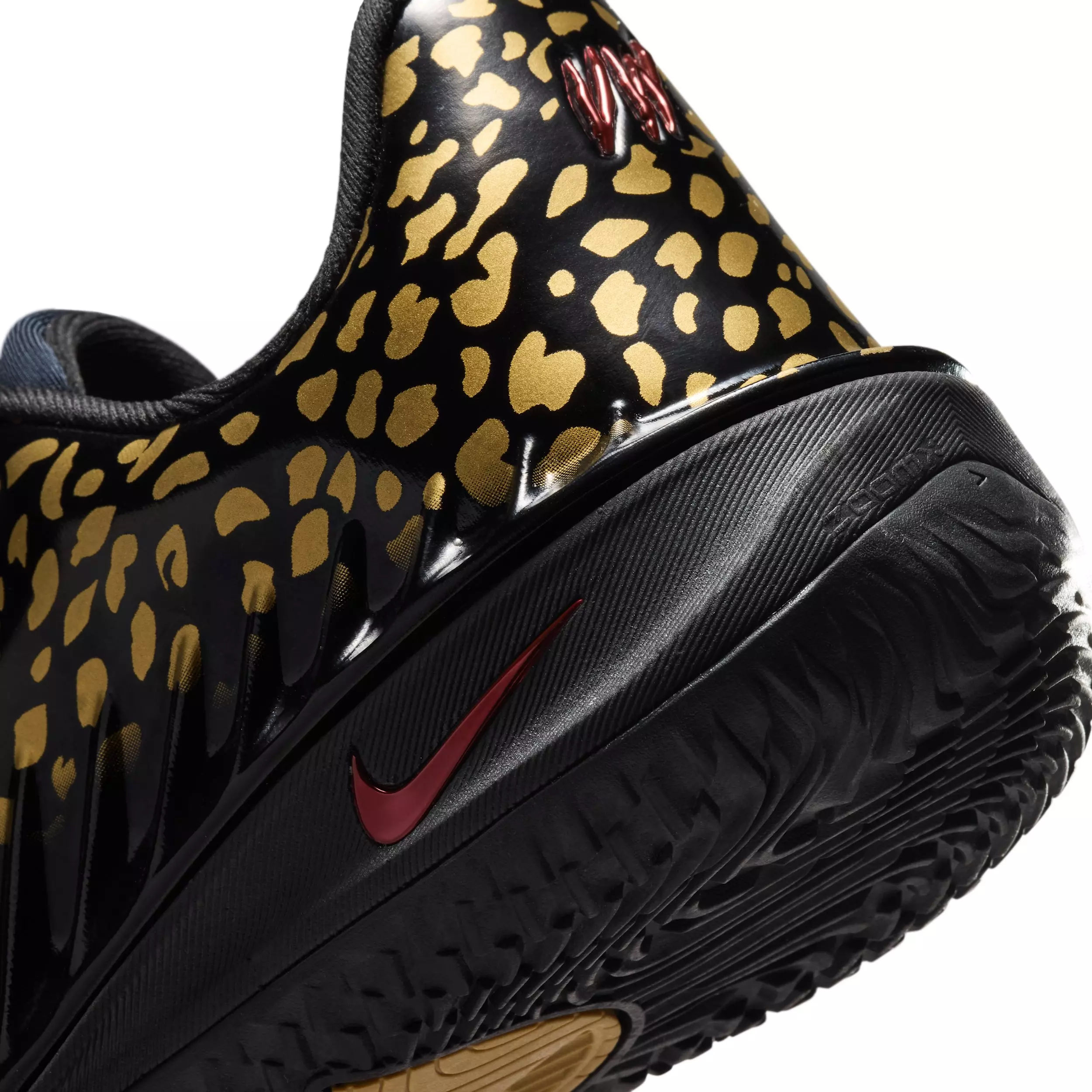 Nike G.T. Cut 4 "Victor Wembanyama" Grade School Kids' Basketball Shoe - BLACK/METALLIC GOLD/BRIGHT CRIMSON