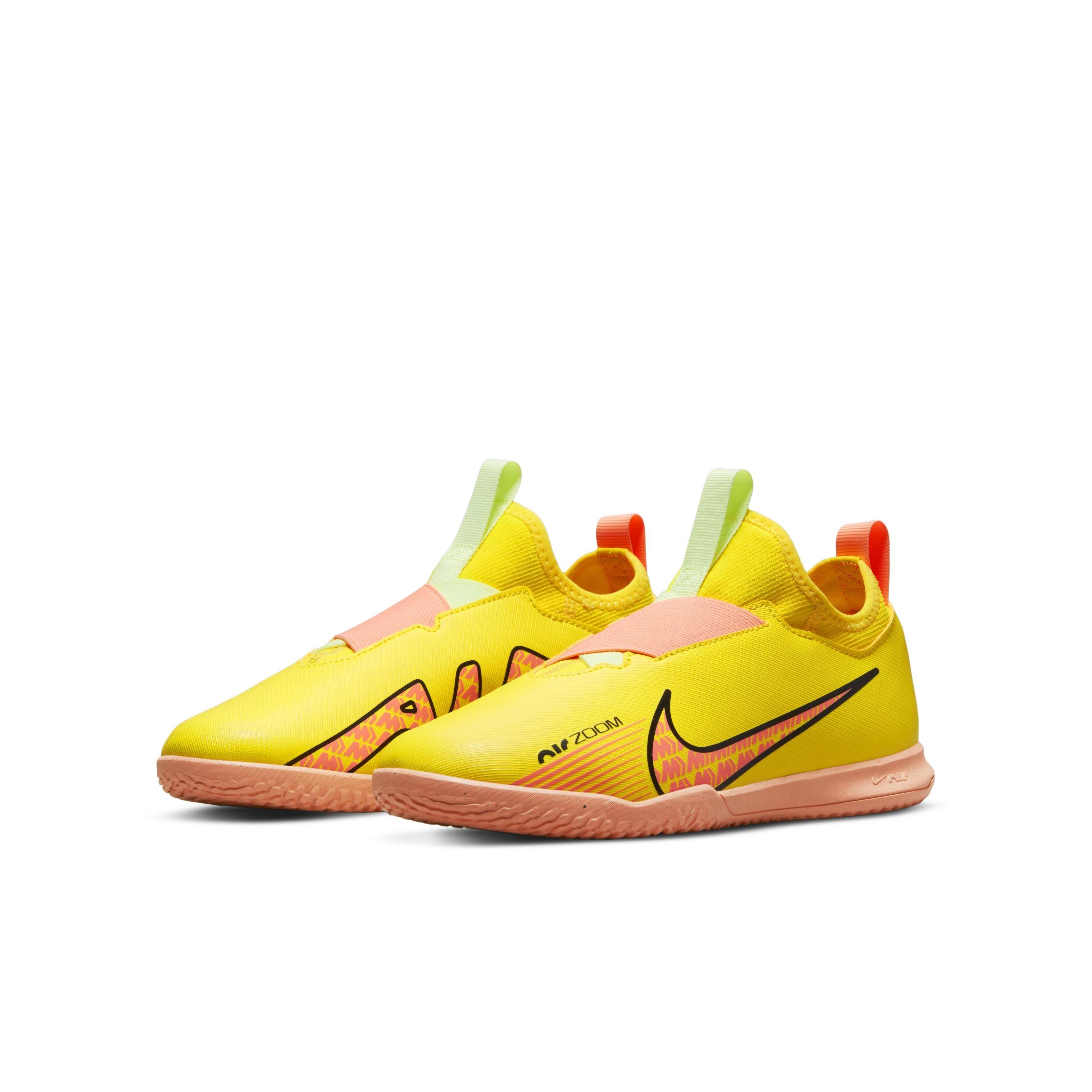 Nike Zoom Mercurial Vapor 15 Academy IC Indoor Soccer Shoes - Yellow  Strike/Sunset Glow/Volt Ice DJ5633-780 – Soccer Zone USA