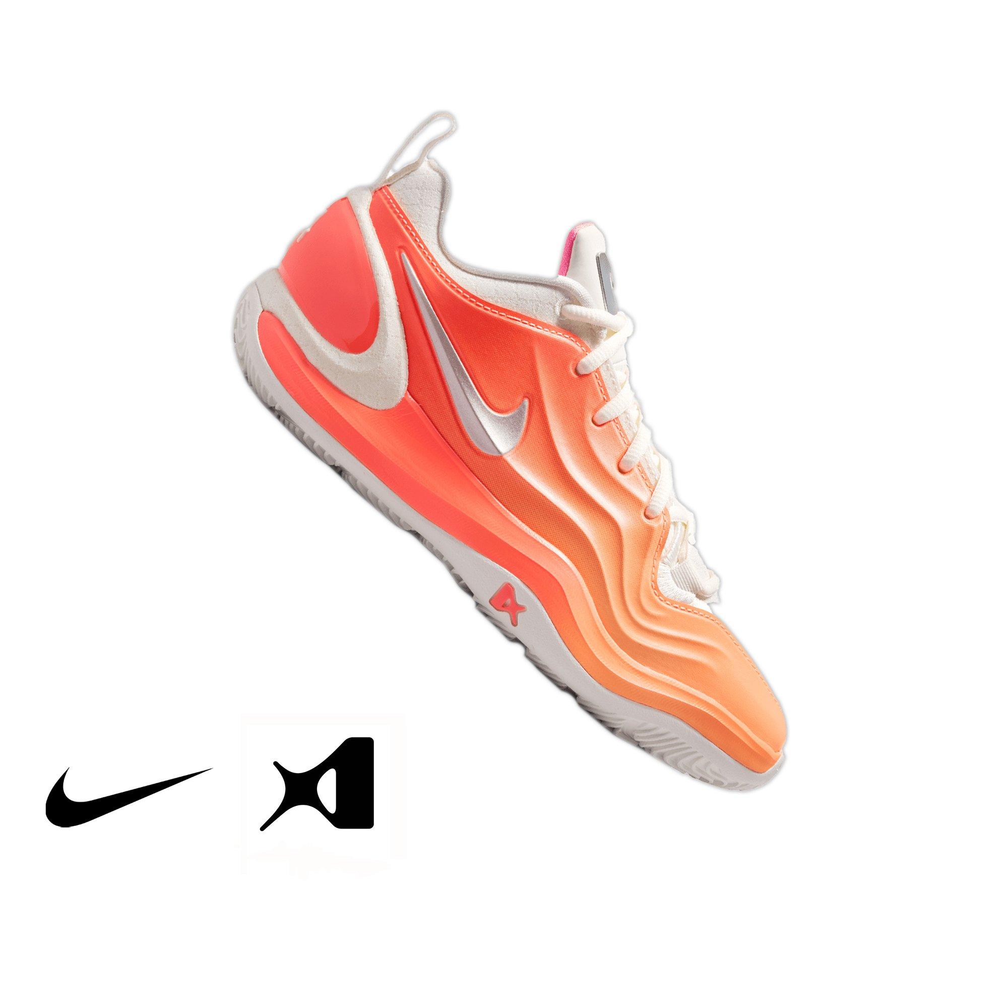 Nike A'Two Big Kids' "Orange" Basketball Shoe